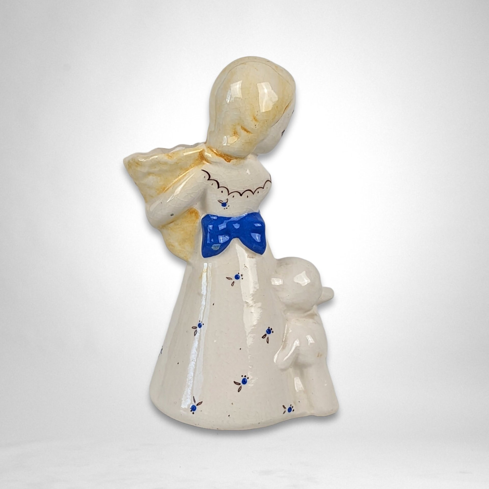 Rare Find! 1938 DeLee Art "Mary" Figurine/Vase - Pre-WWII Collectible Gem