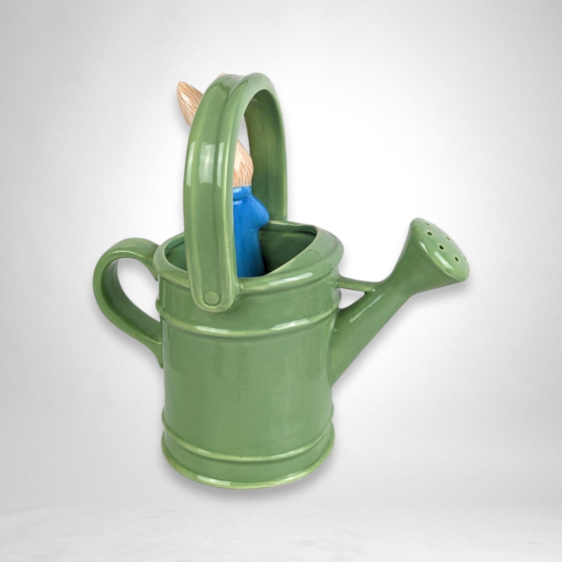 1999 Beatrix Potter Peter Rabbit Ceramic Watering Can