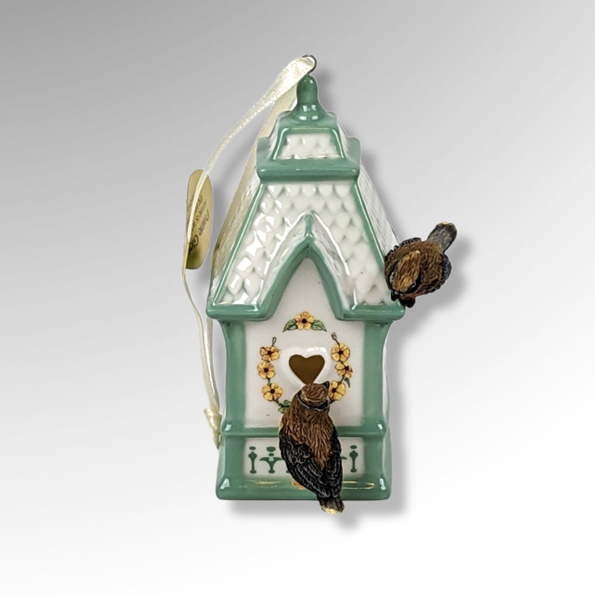 2000 Bradford Exchange Porcelain Birdhouse Ornament, Your Choice