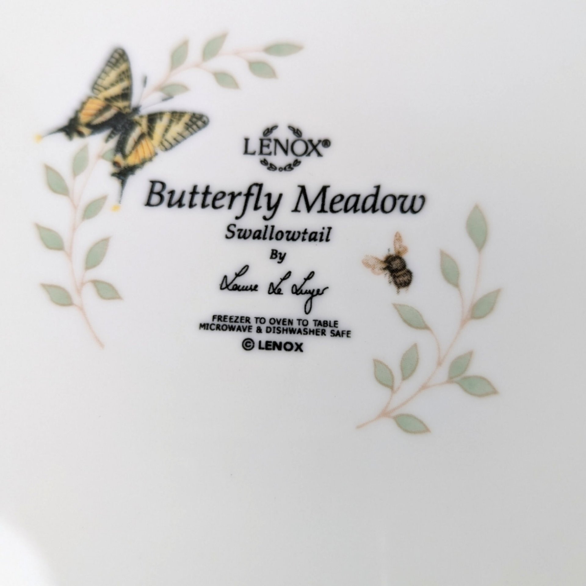 Lenox Butterfly Meadow 11" Dinner Plates, Your Choice
