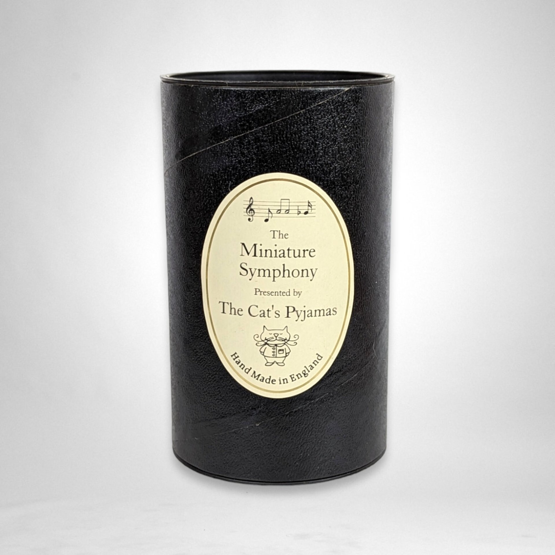 The Miniature Symphony Cat's Pyjama Margaret Figurine Trinket Box