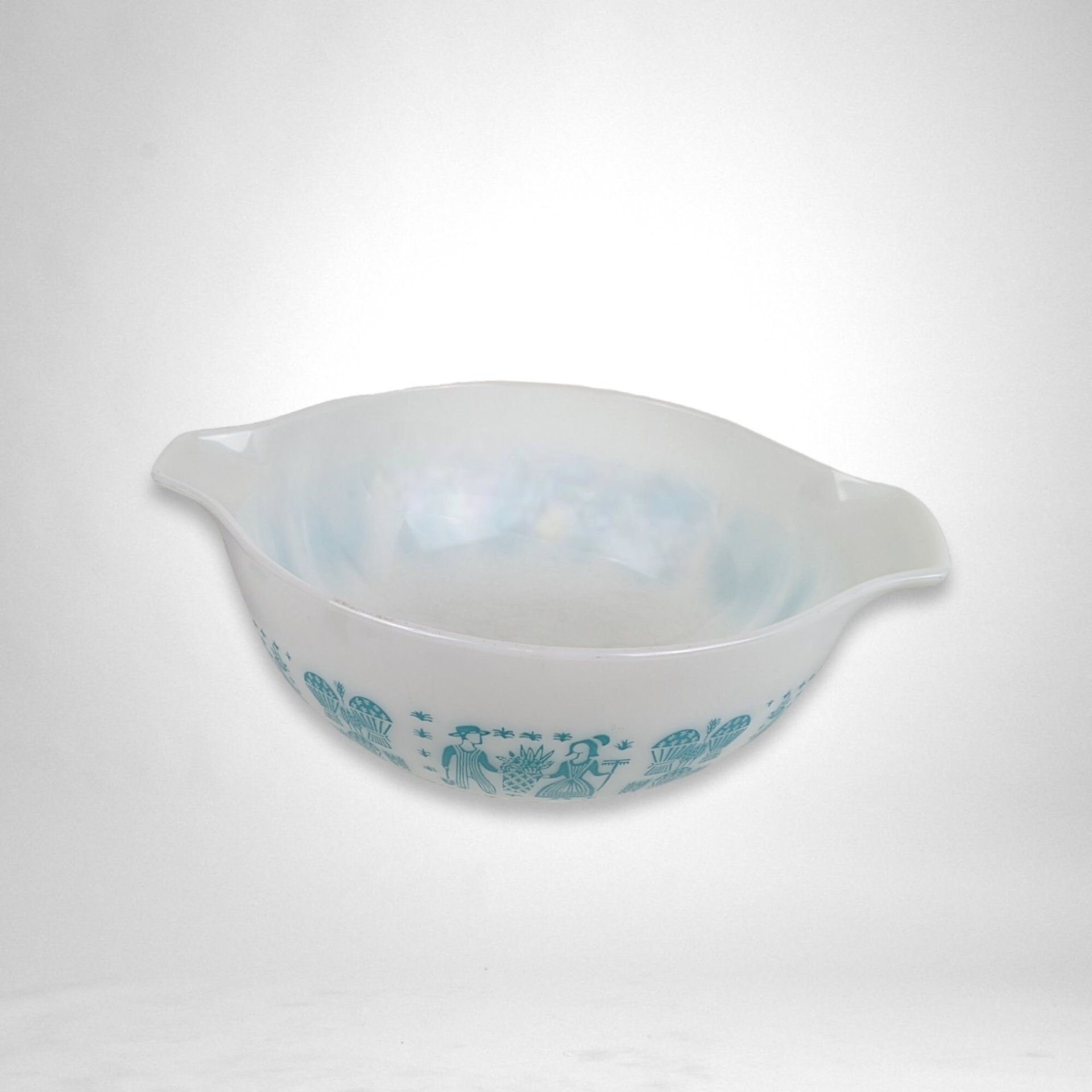 Pyrex Butterprint White 10" Cinderella Mixing Bowl 2 1/2 Quart 443