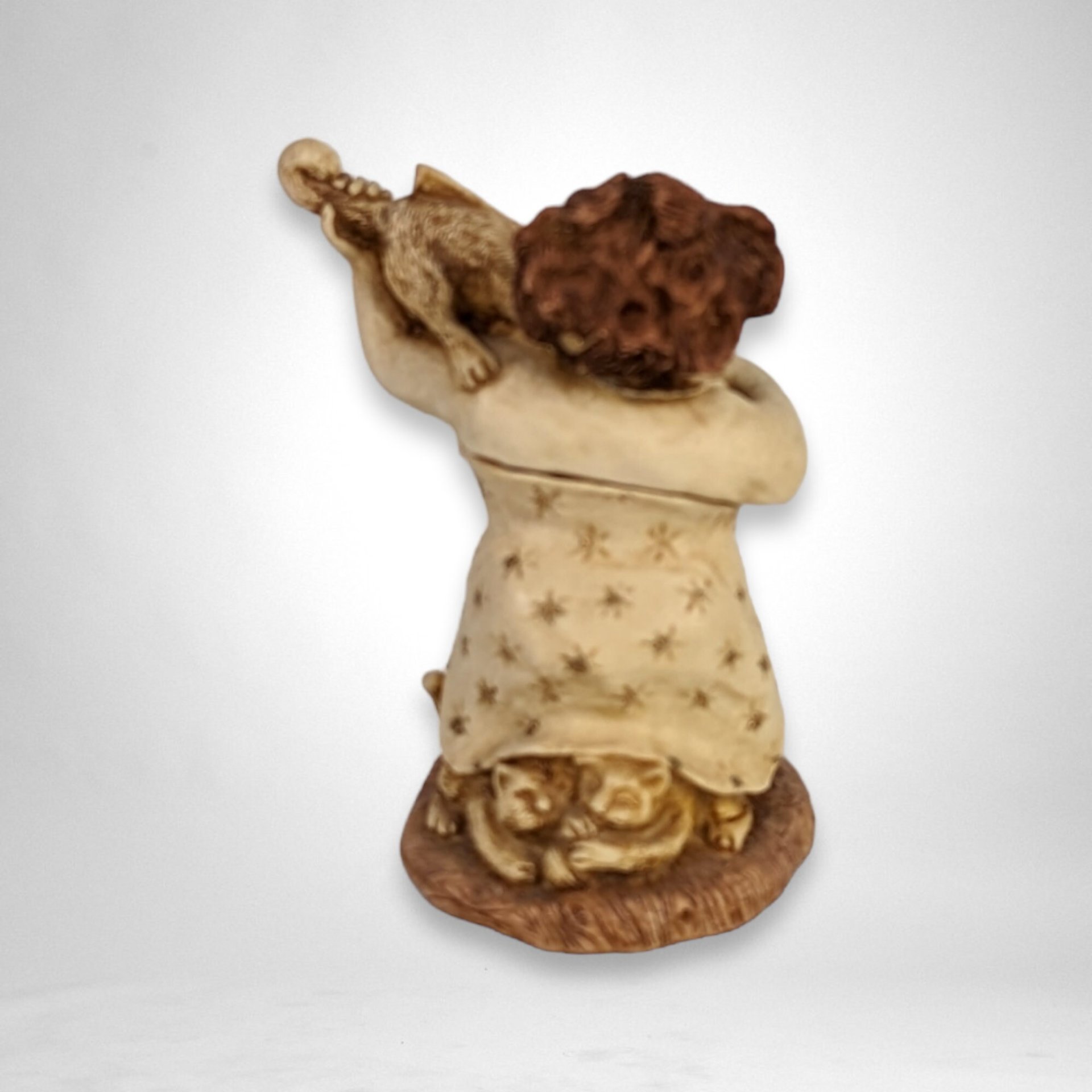 The Miniature Symphony Cat's Pyjama Margaret Figurine Trinket Box