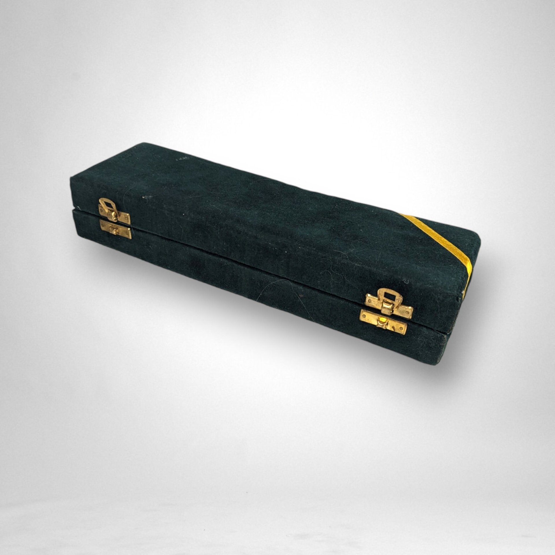 Vintage Brass Angel Candle Snuffer with Case