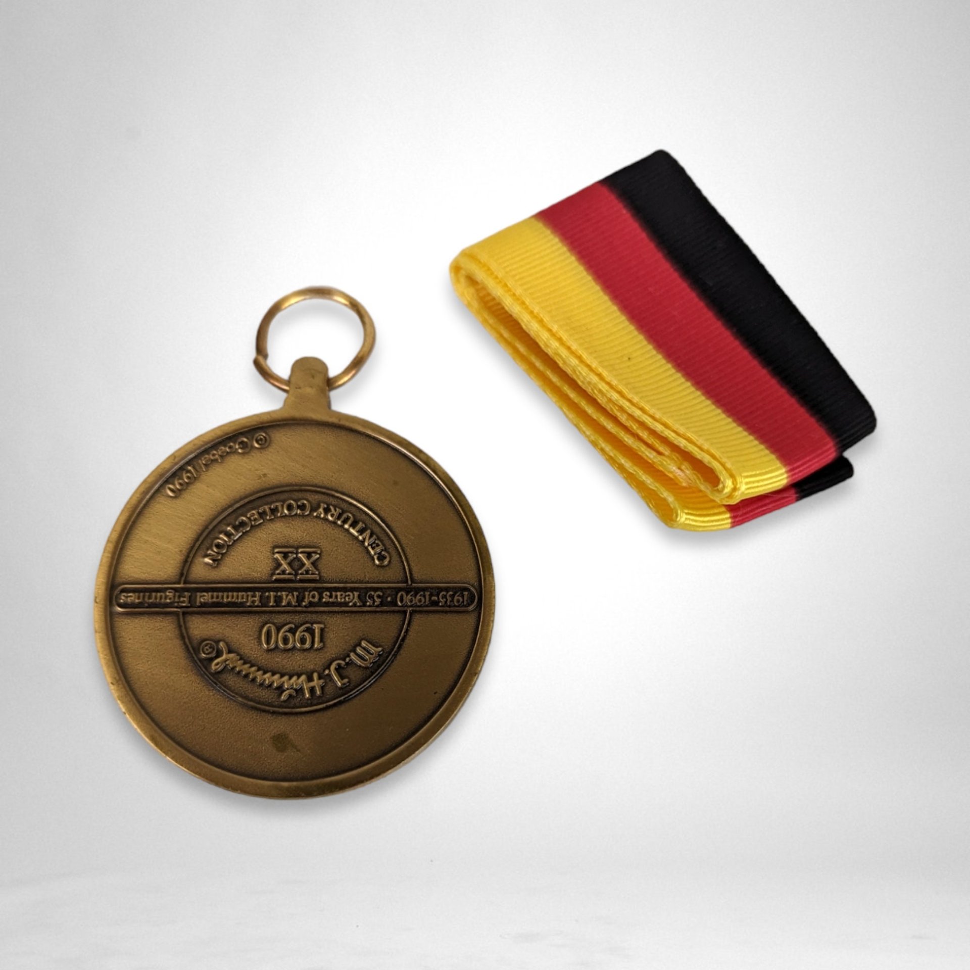 1990 M.J. Hummel "Ringing in the Year of Freedom" Medal | Century Collection |  Bronze | Hummel Collector