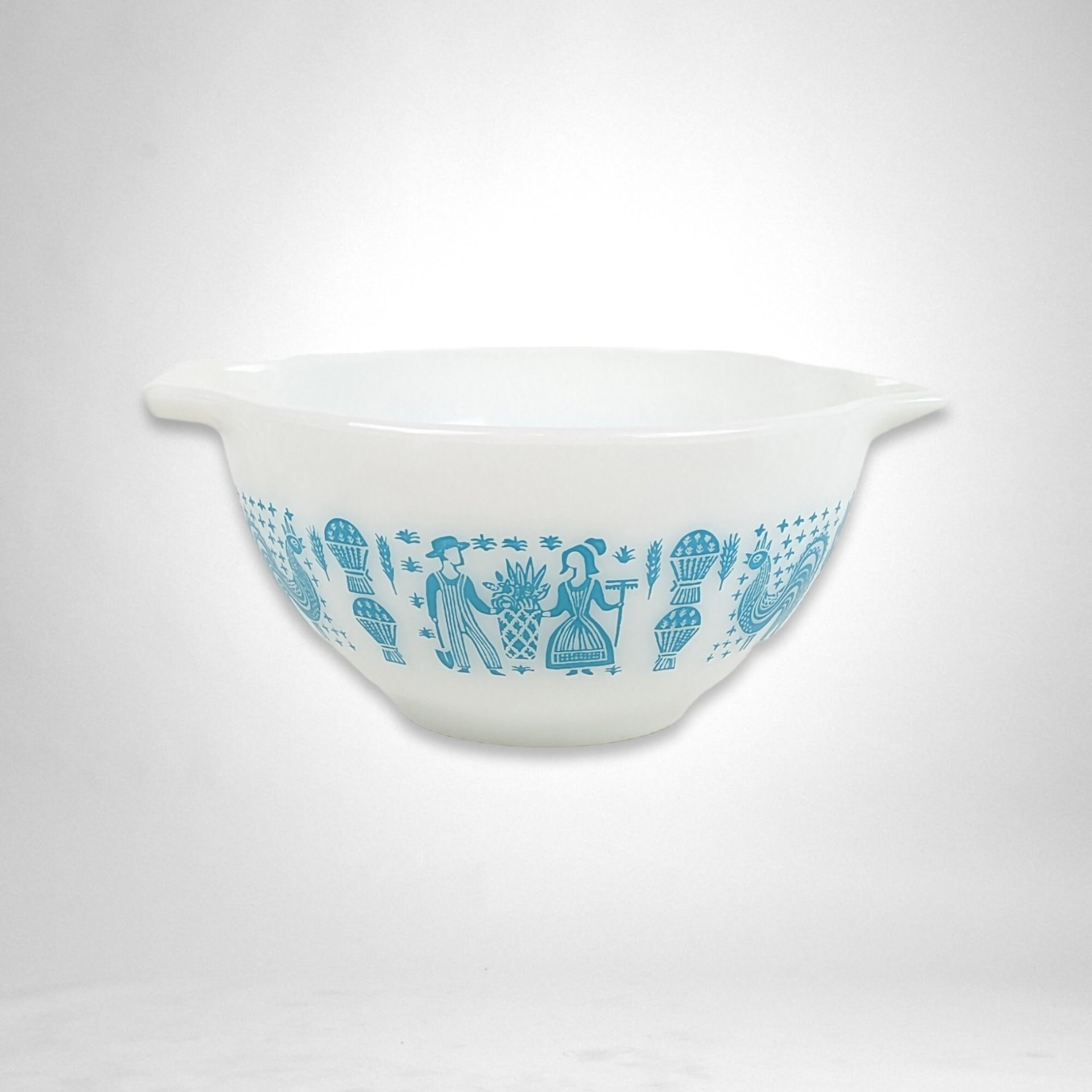 Pyrex Butterprint White 7" Cinderella Mixing Bowl 441