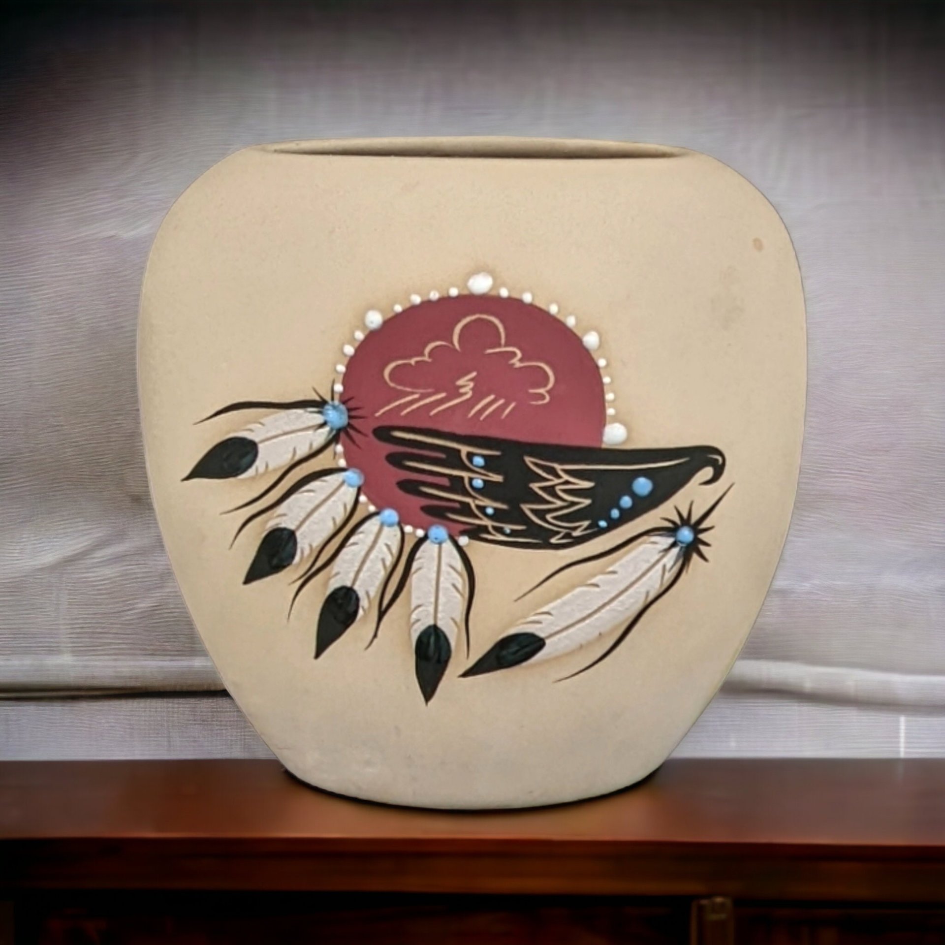 Vintage Signed Betty Selby Pueblo Pottery Vase 331