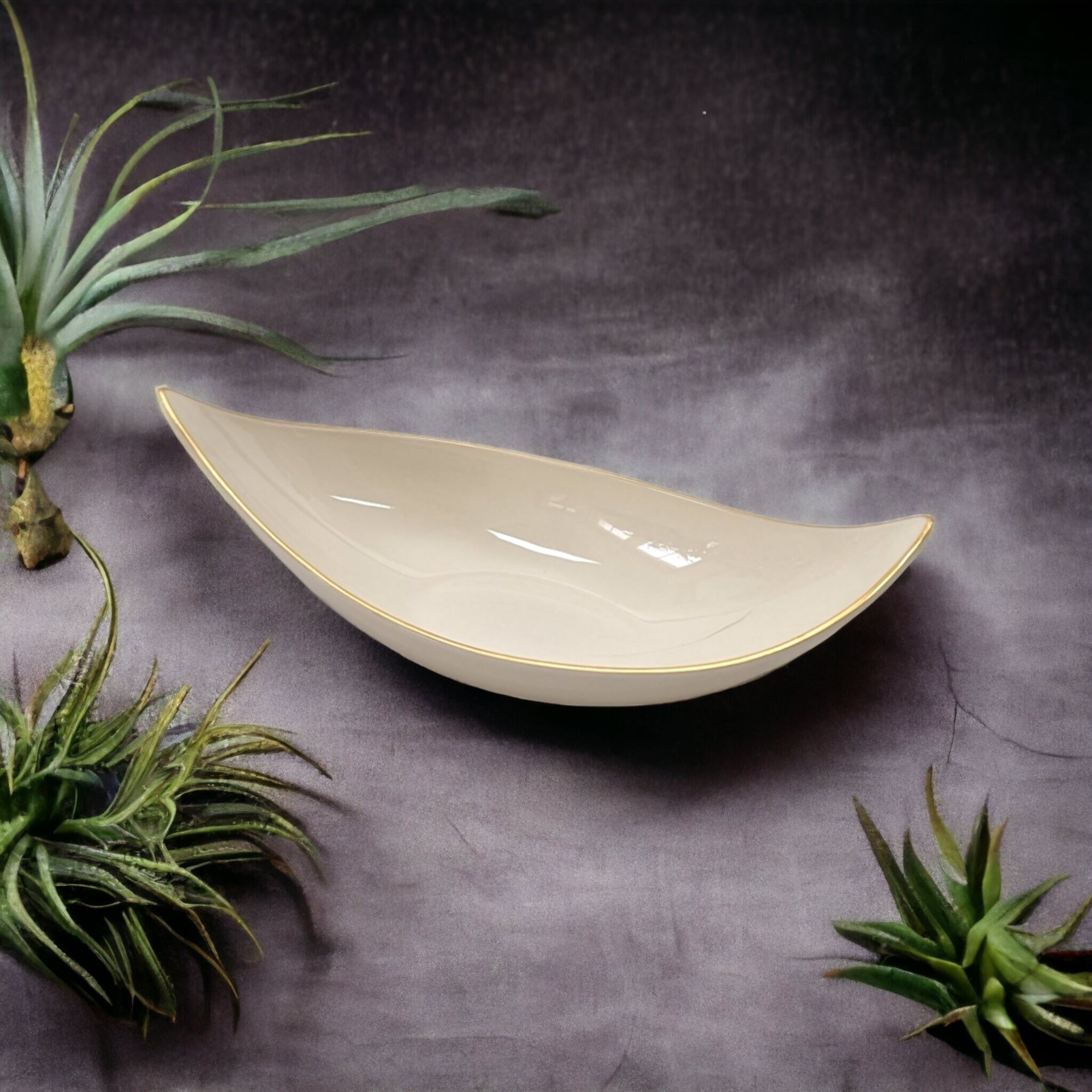 Lenox Cream Colored Vase or Trinket Dish, Your Choice