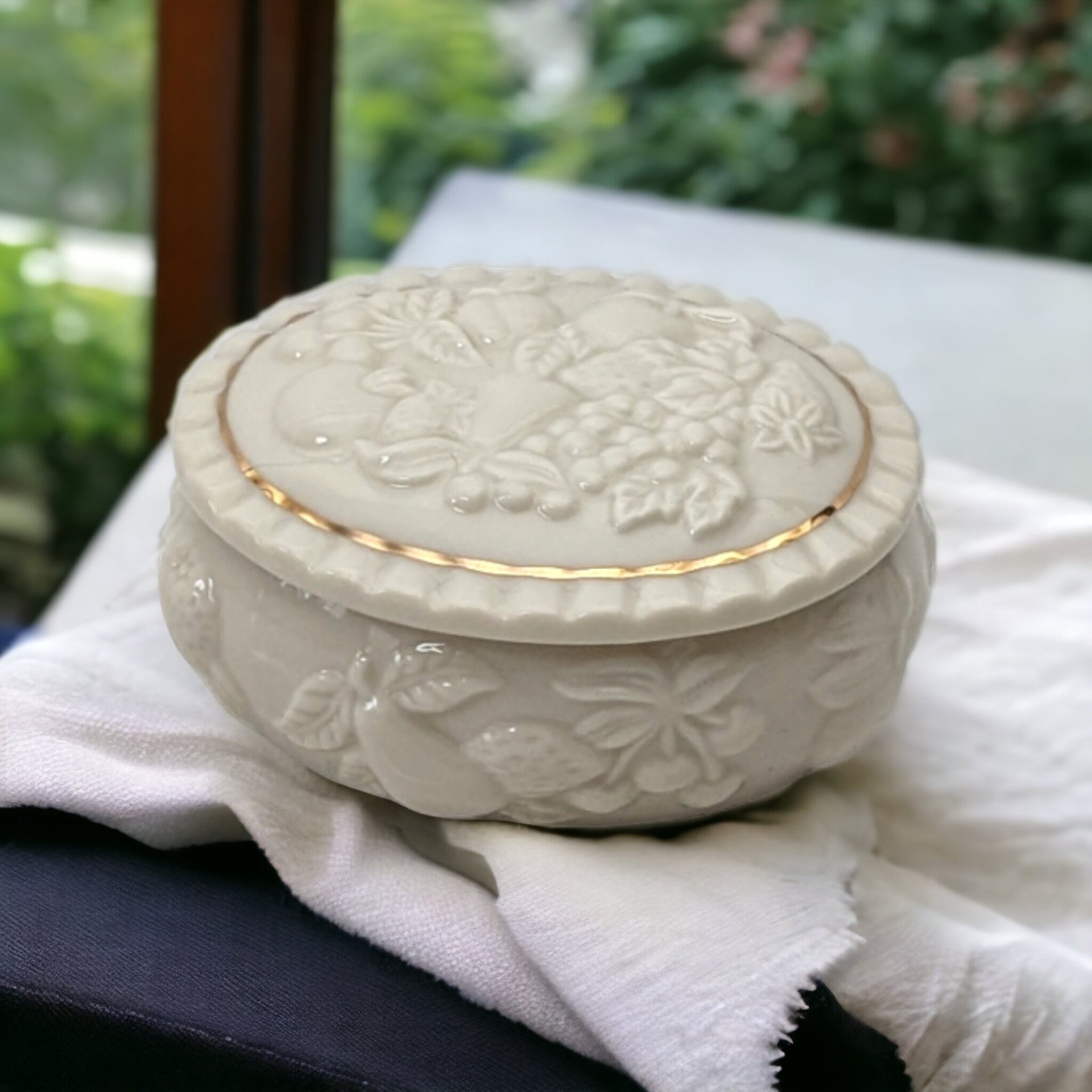 Lenox Cream Colored Vase or Trinket Dish, Your Choice