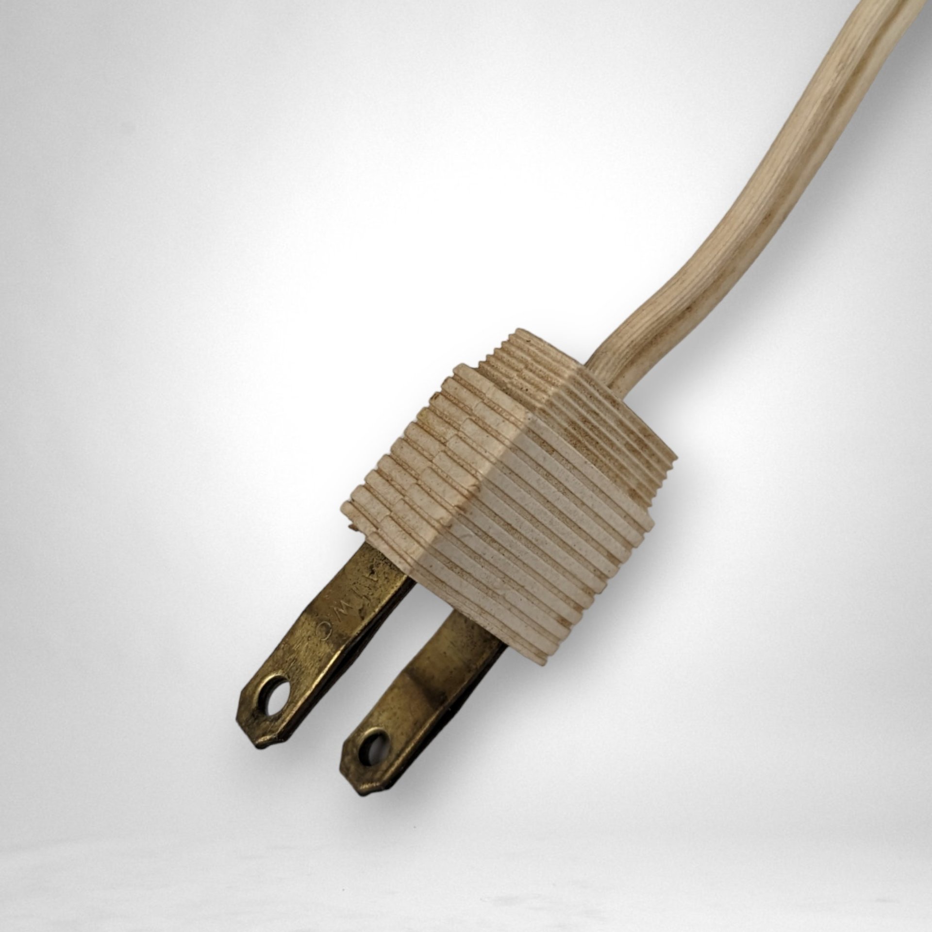 Vintage Milk Glass Hobnail Lamp