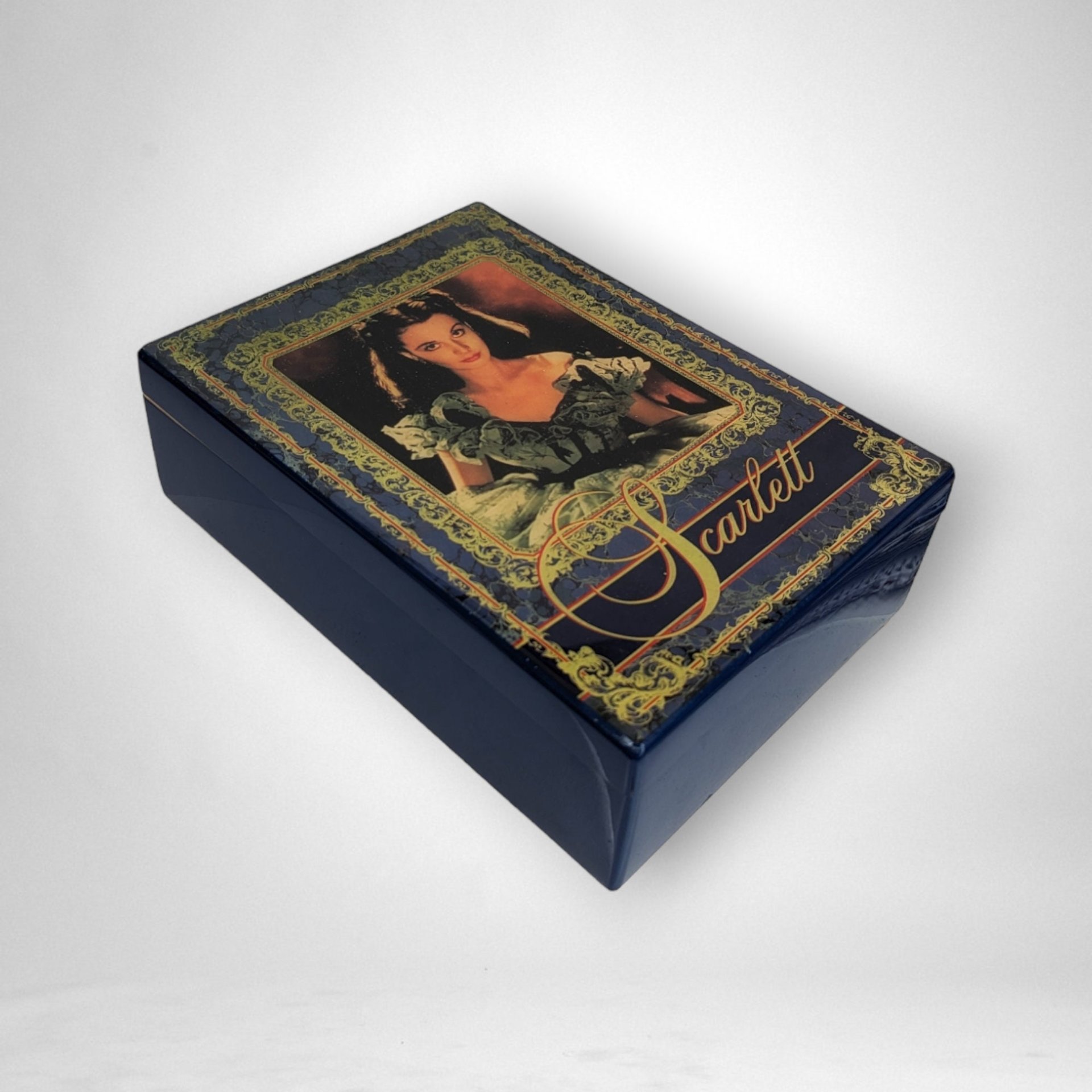 1991 Gone with the Wind Scarlett O'Hara Music Box: Melodic Nostalgia