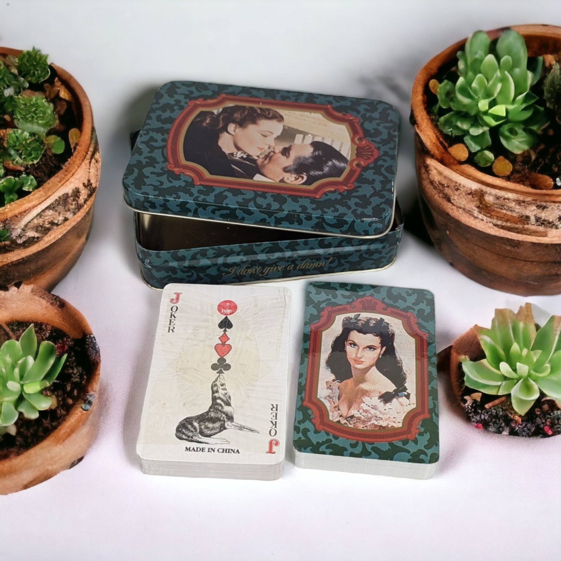 1989 Gone with the Wind Playing Cards