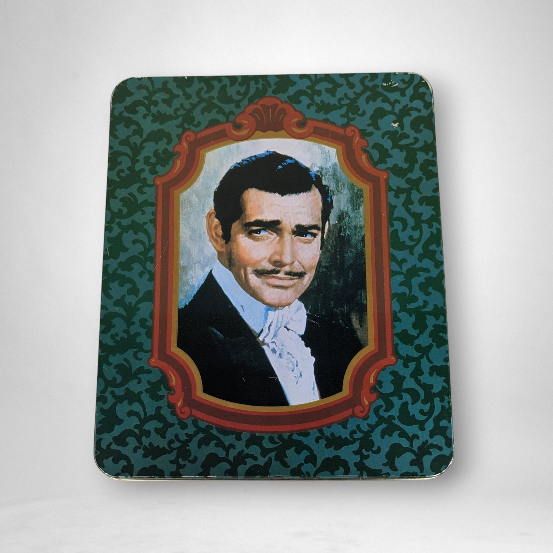 1989 Rhett Butler Gone with the Wind Tin with Collector Cards: Classic Hollywood Collectibles