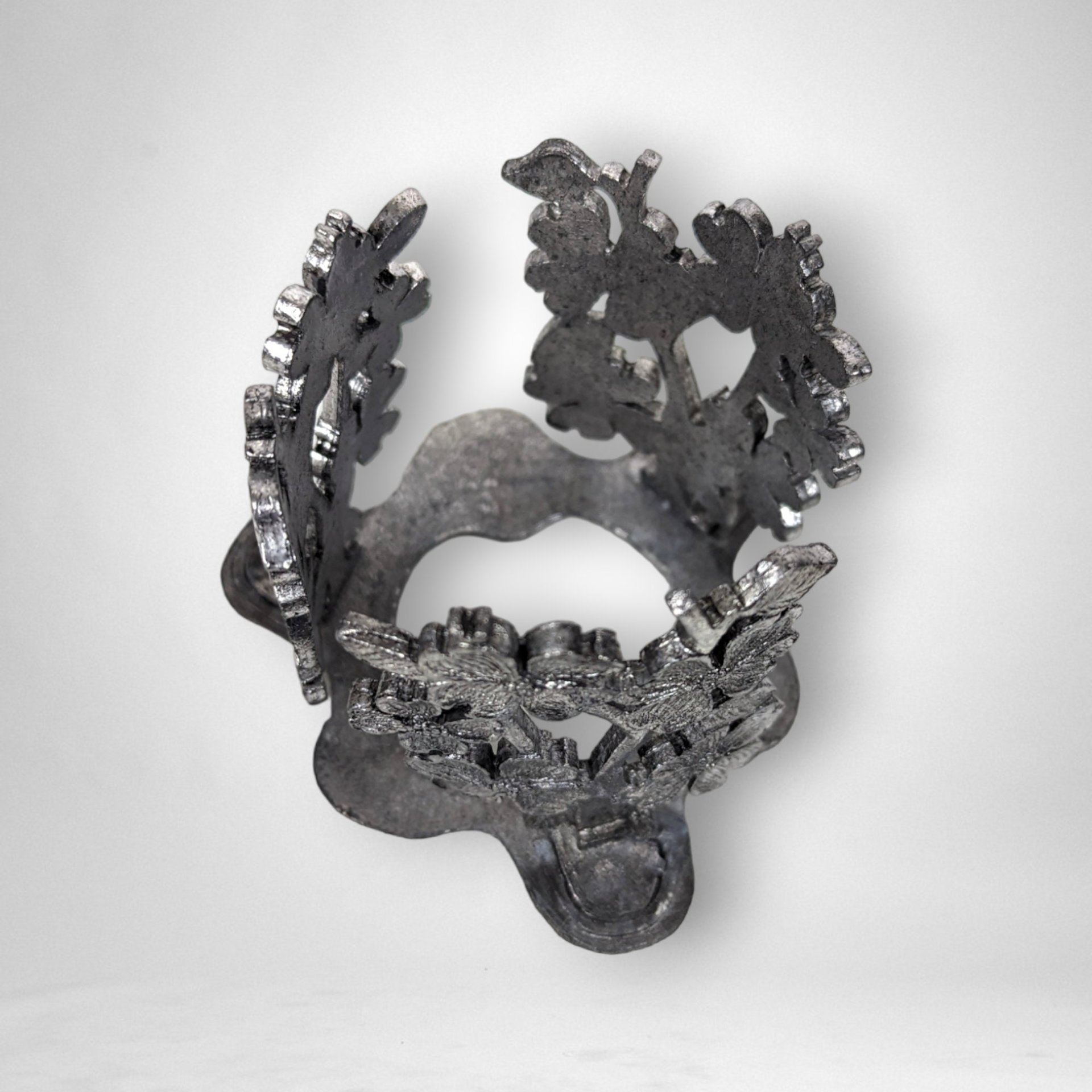 Vintage 1978 Metzke Pewter Votive Candle Holder: Timeless Elegance in Pewter