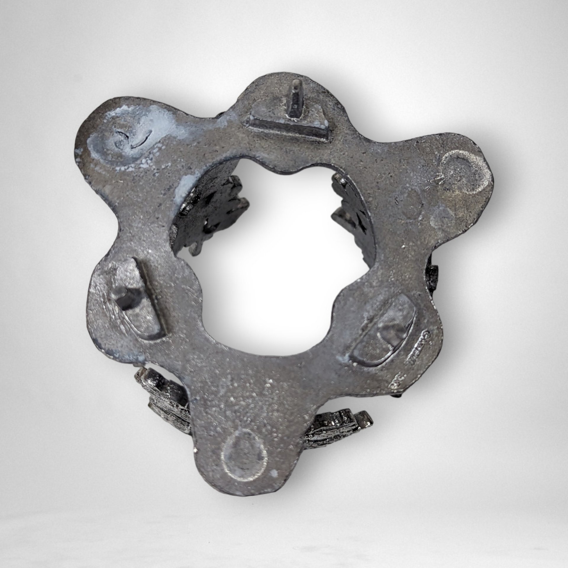 Vintage 1978 Metzke Pewter Votive Candle Holder: Timeless Elegance in Pewter