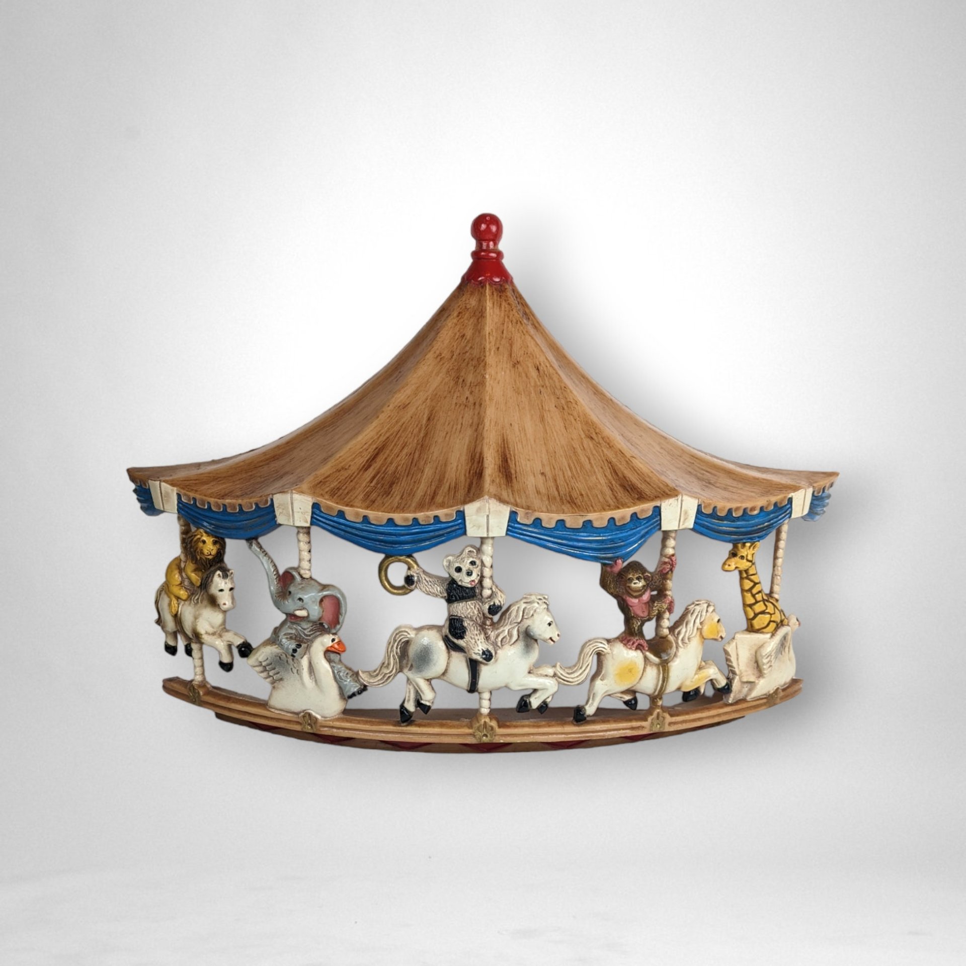 Vintage 1979 Carousel Wall Décor, Universal Statuary