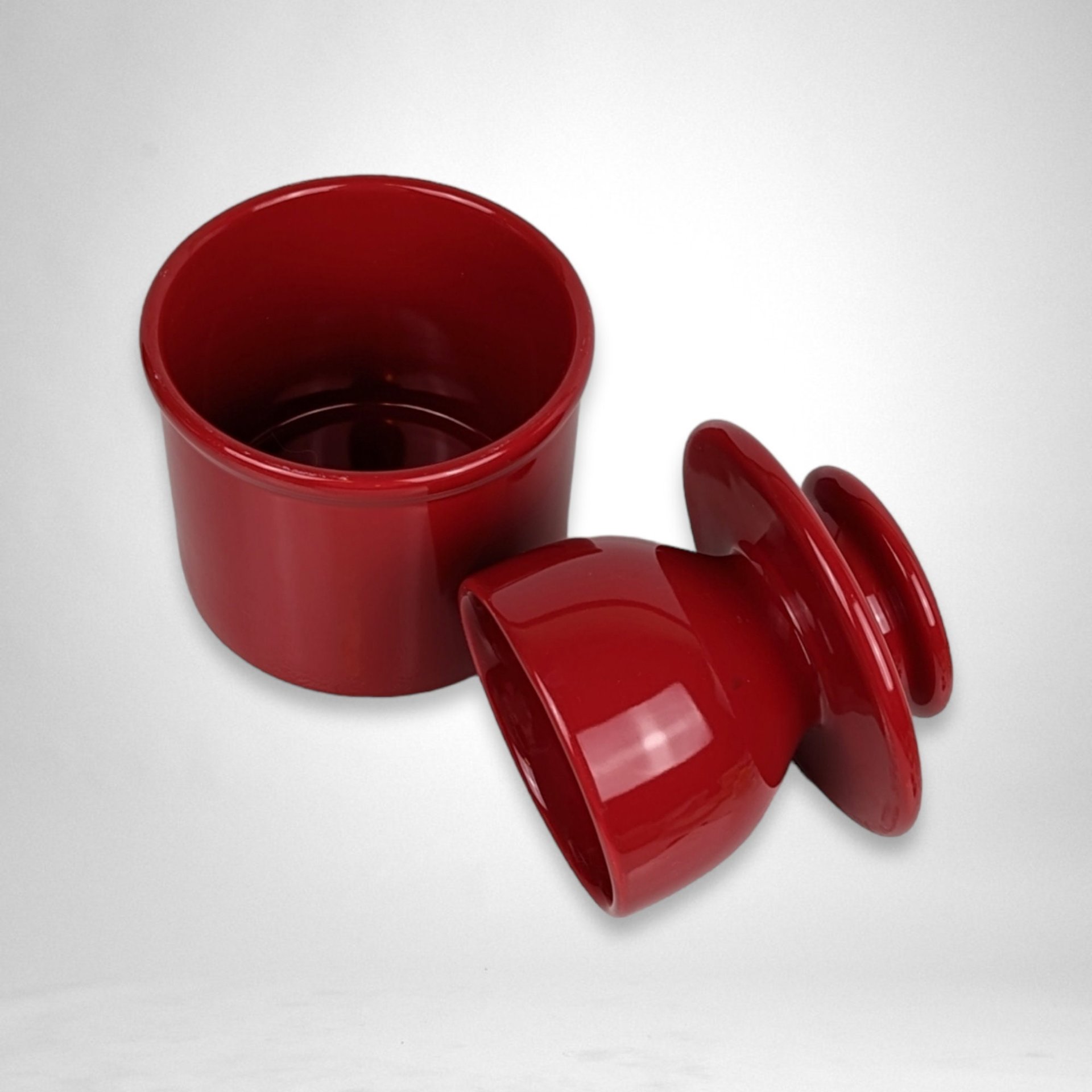 The Original Butter Bell Red Crock