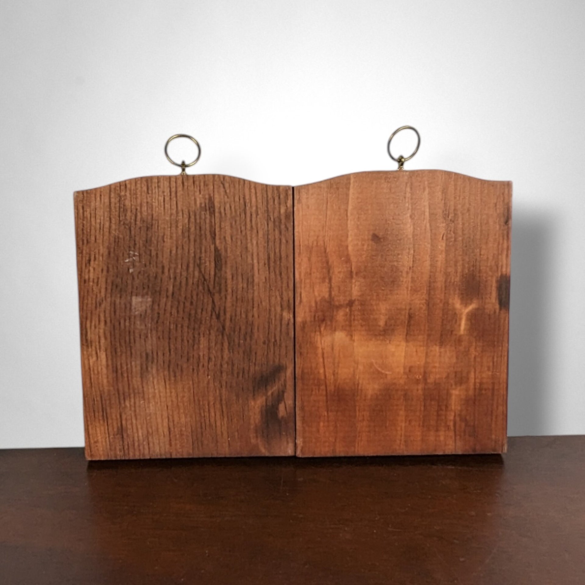 Pair of Vintage Hummel Prints on Wood, Your Choice