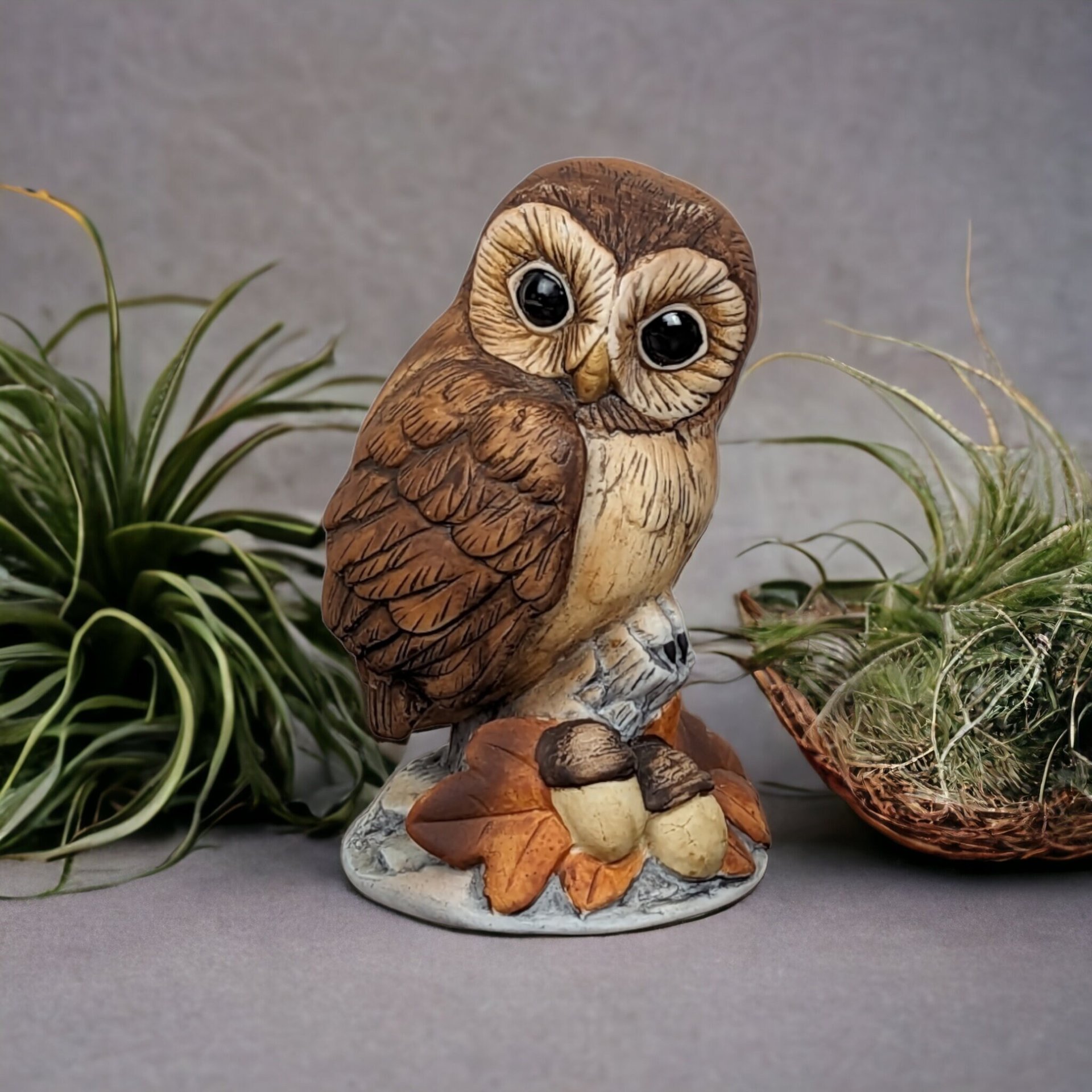 Vintage Andrea by Sadek Owl Figurine