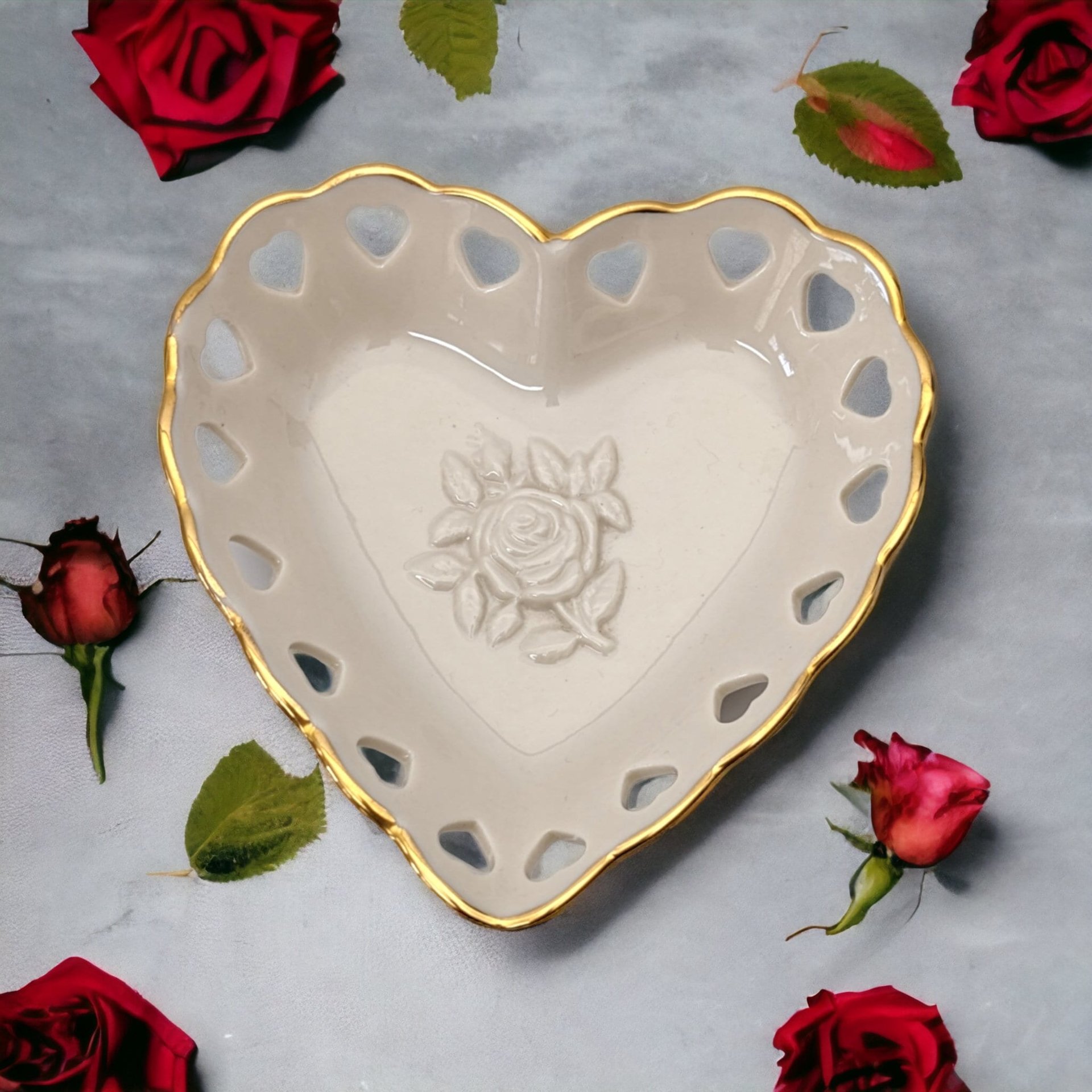 Lenox Cream Colored Vase or Trinket Dish, Your Choice