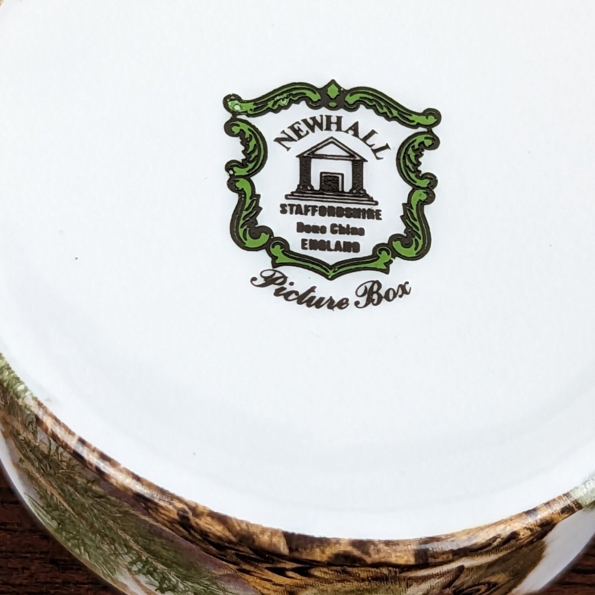 Newhall Staffordshire Bone China Owl Trinket Box