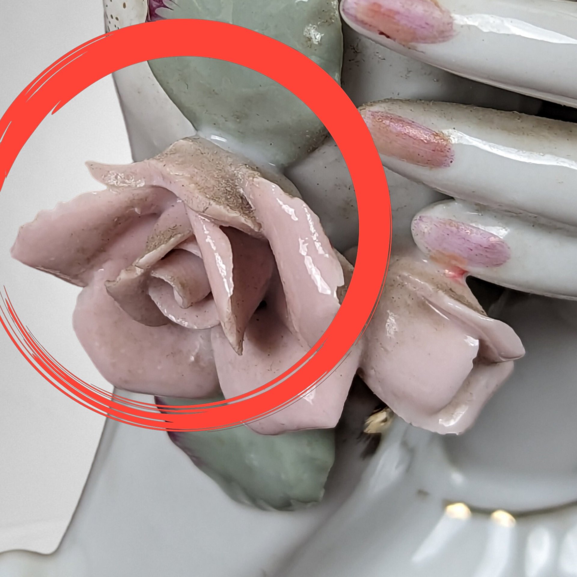 Timeless Elegance: Vintage Ceramic Hand Vases - A Pair of Artistic Grace