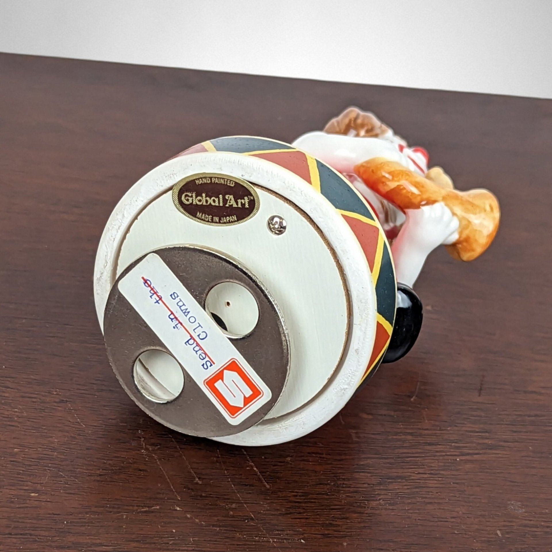 Vintage Global Art Clown Music Box: A Melody of Nostalgia