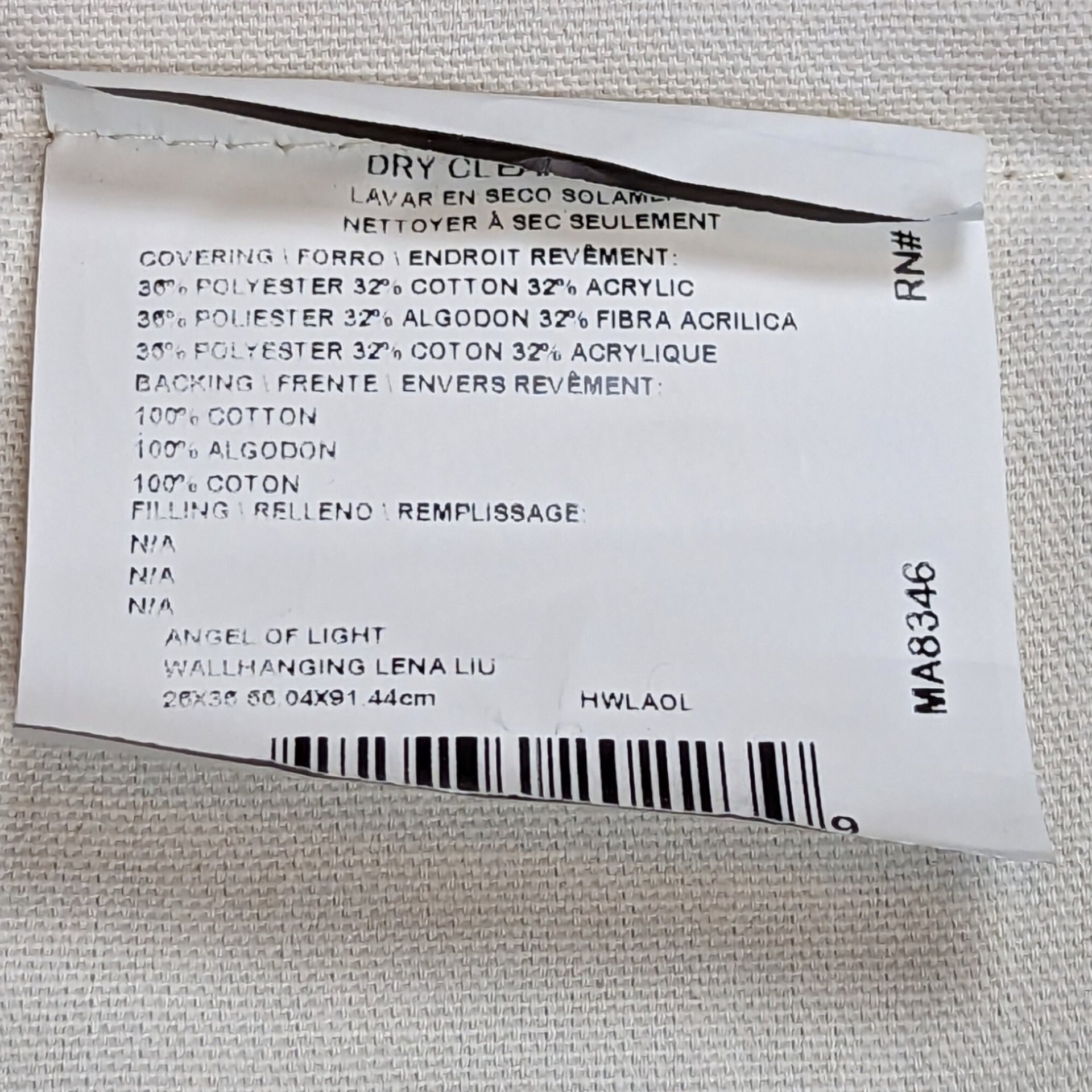 Lena Liu Angel of Light Wall Hanging Tapestry