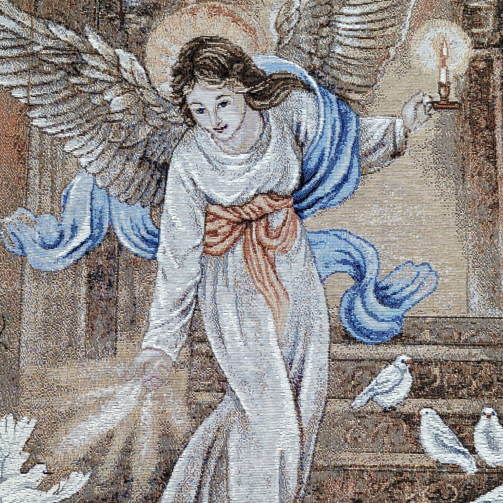 Lena Liu Angel of Light Wall Hanging Tapestry