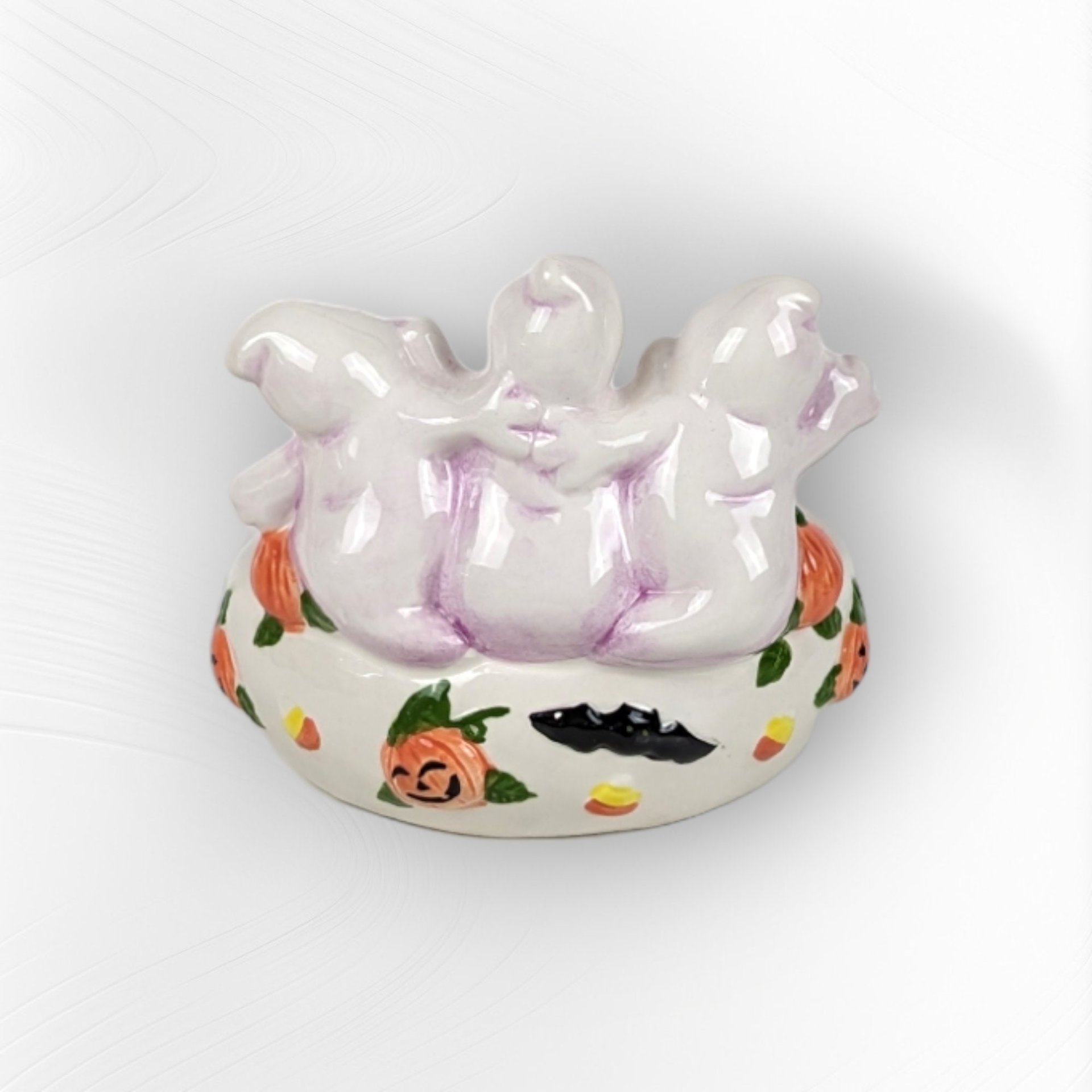 1999 GAC Trick or Treat Ceramic Candy Dish