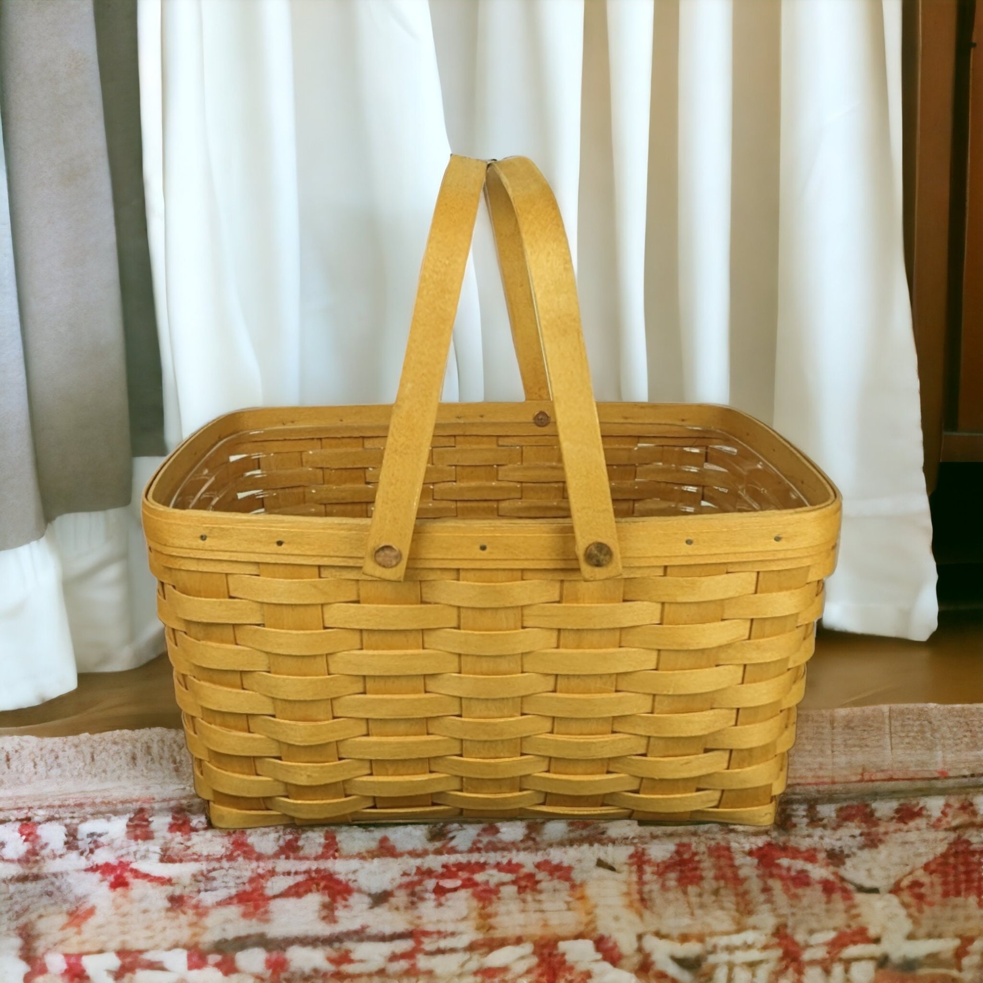 Vintage Longaberger Basket with Handles