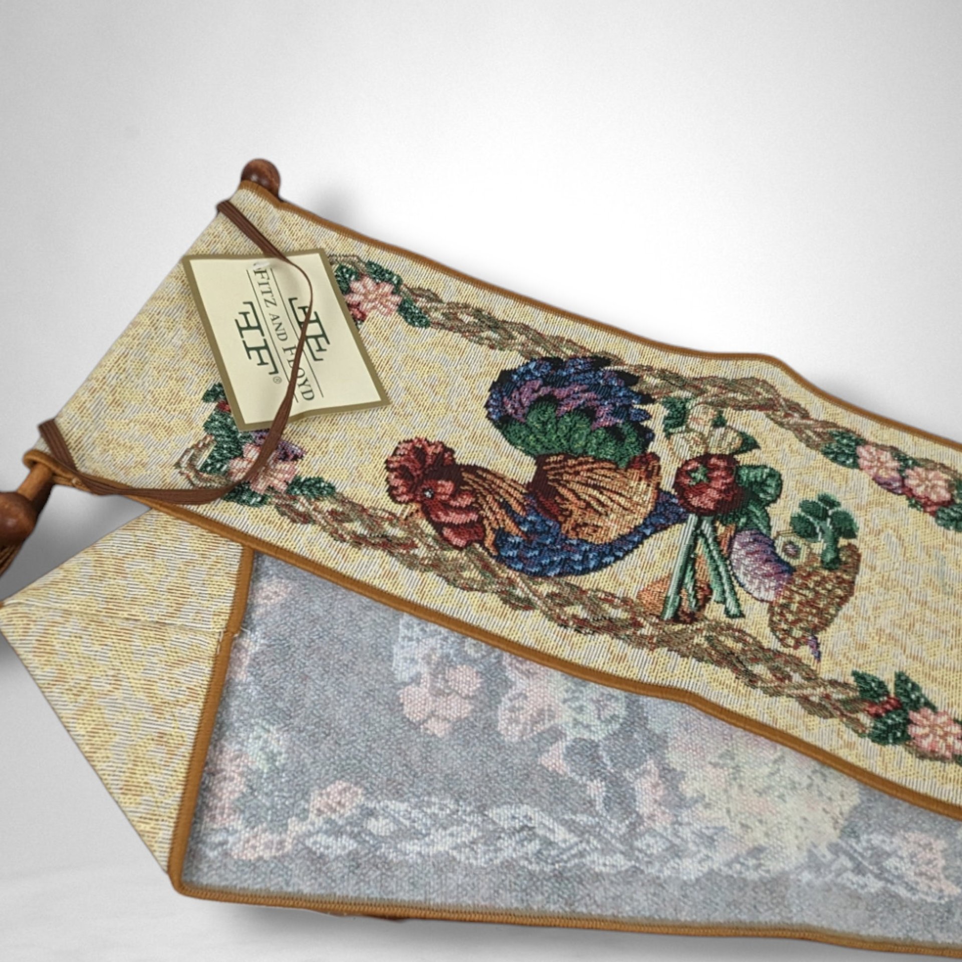 Vintage Fitz and Floyd Wall Hanging with Rooster