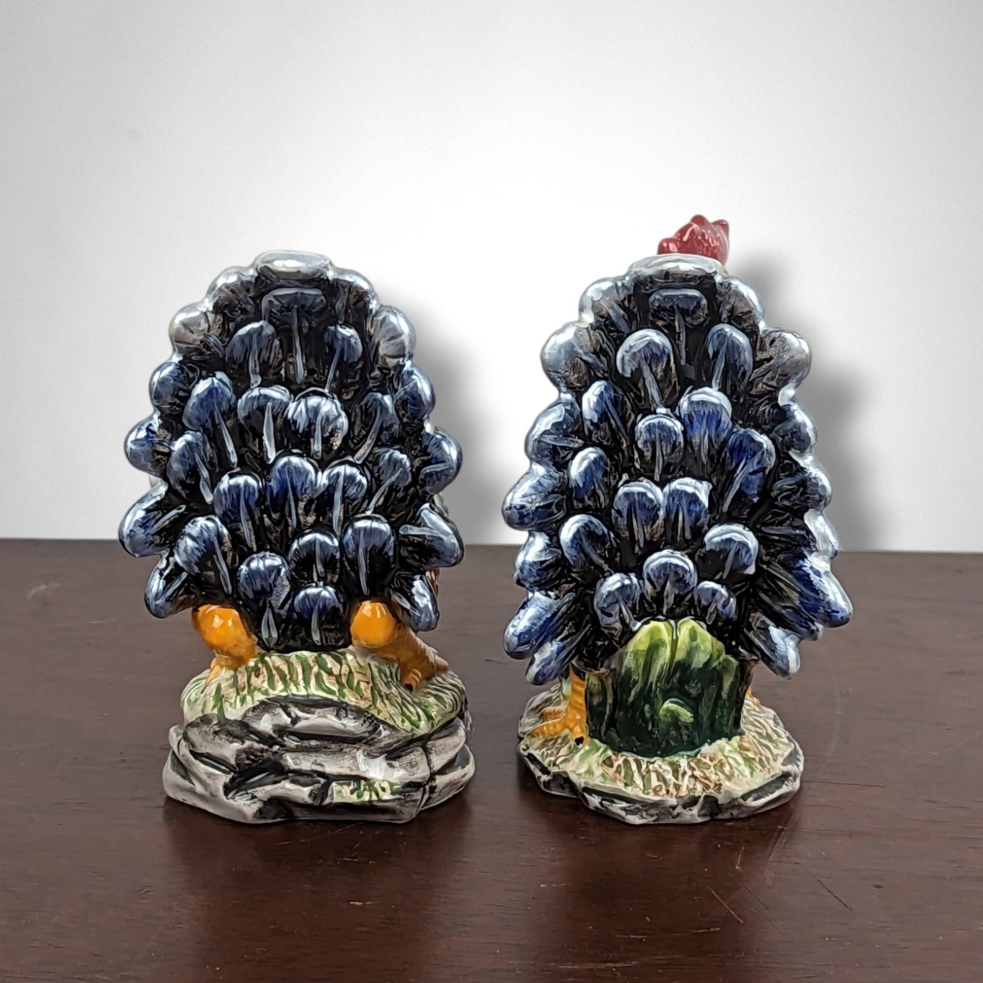 Vintage Ceramic Rooster Salt and Pepper Shakers