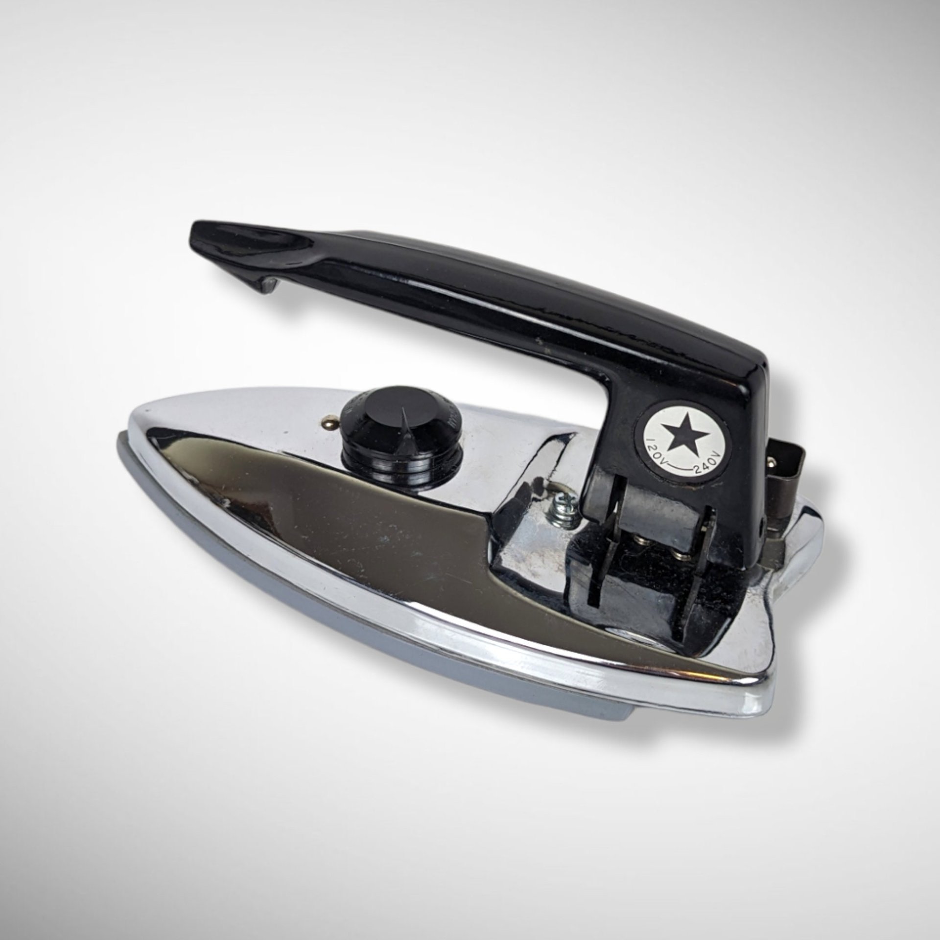 Vintage Folding Travel Iron Model A1-40