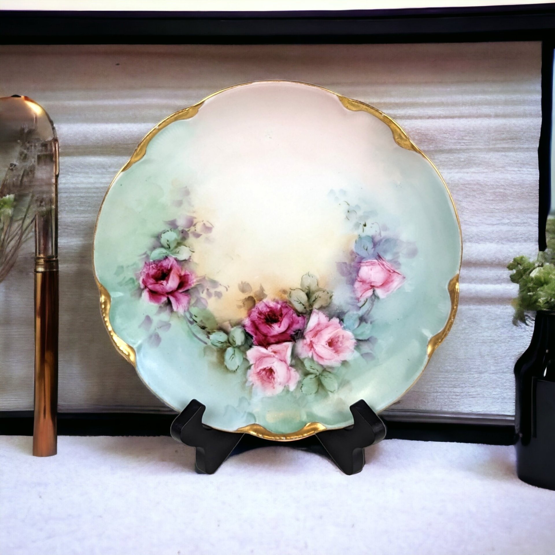 JHR Charlotte Bavaria Favorite Floral Plate – Vintage Elegance