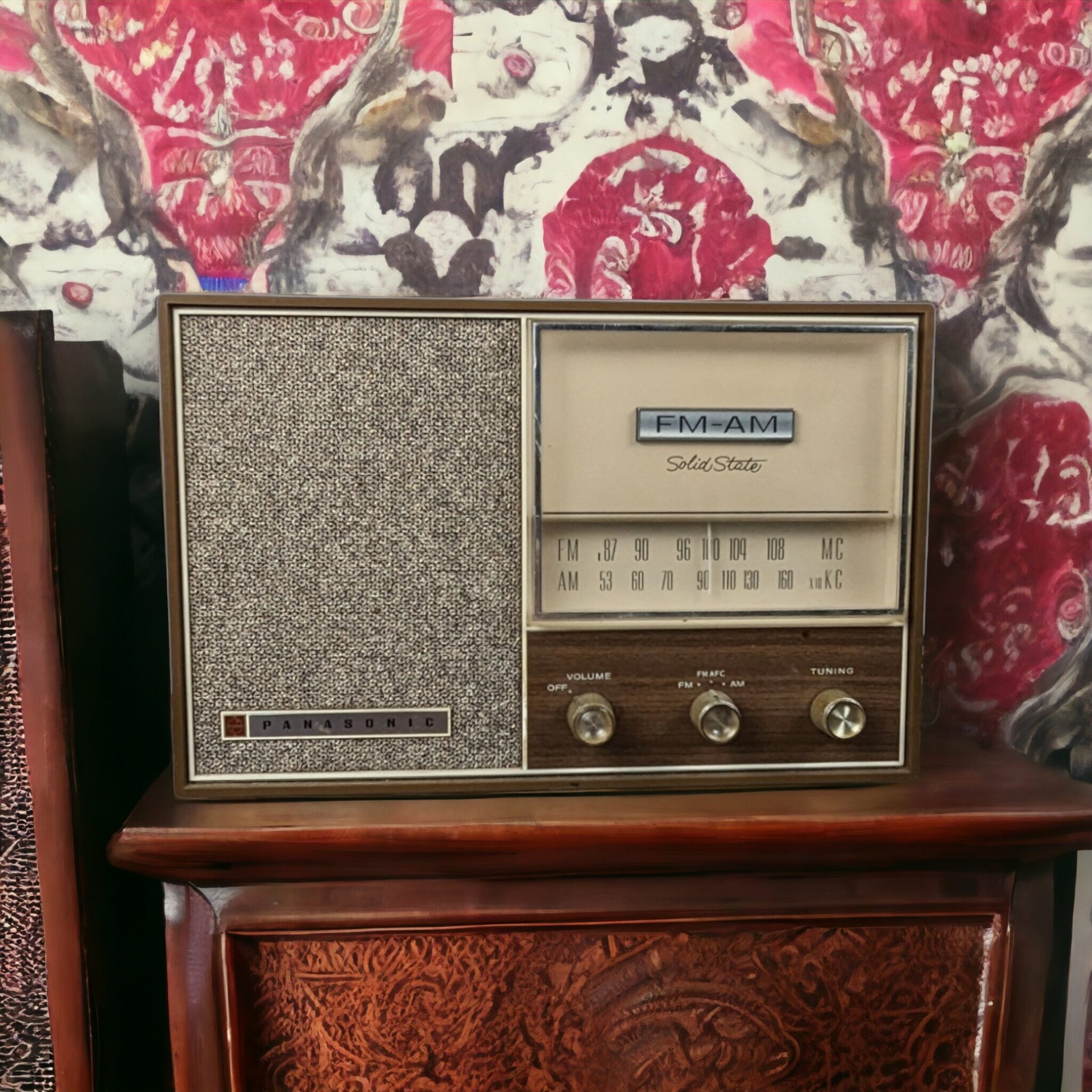 Vintage Panasonic AM/FM Radio