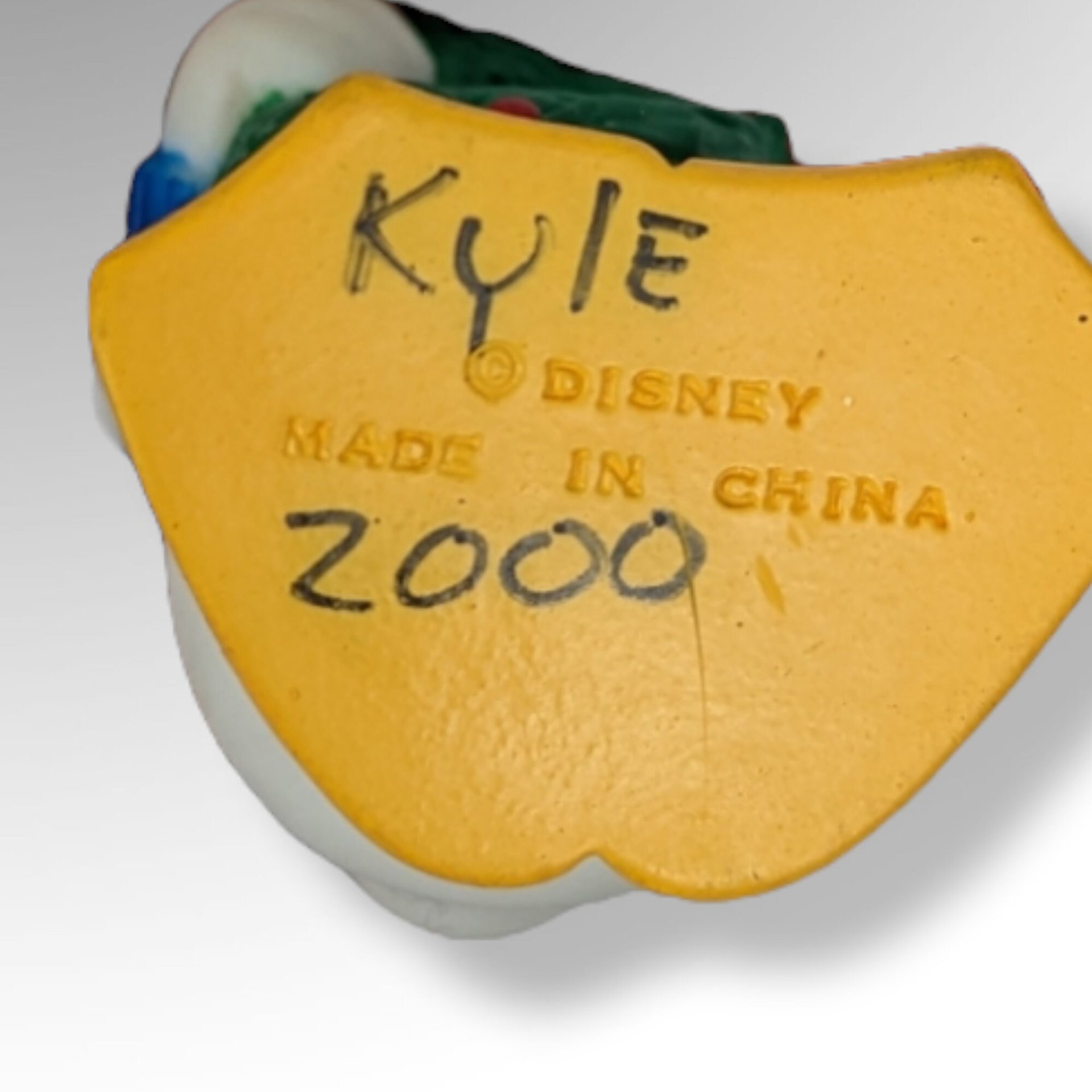 Set of 3 Light Up Ornaments, Mickey Mouse, Donald Duck and Moose