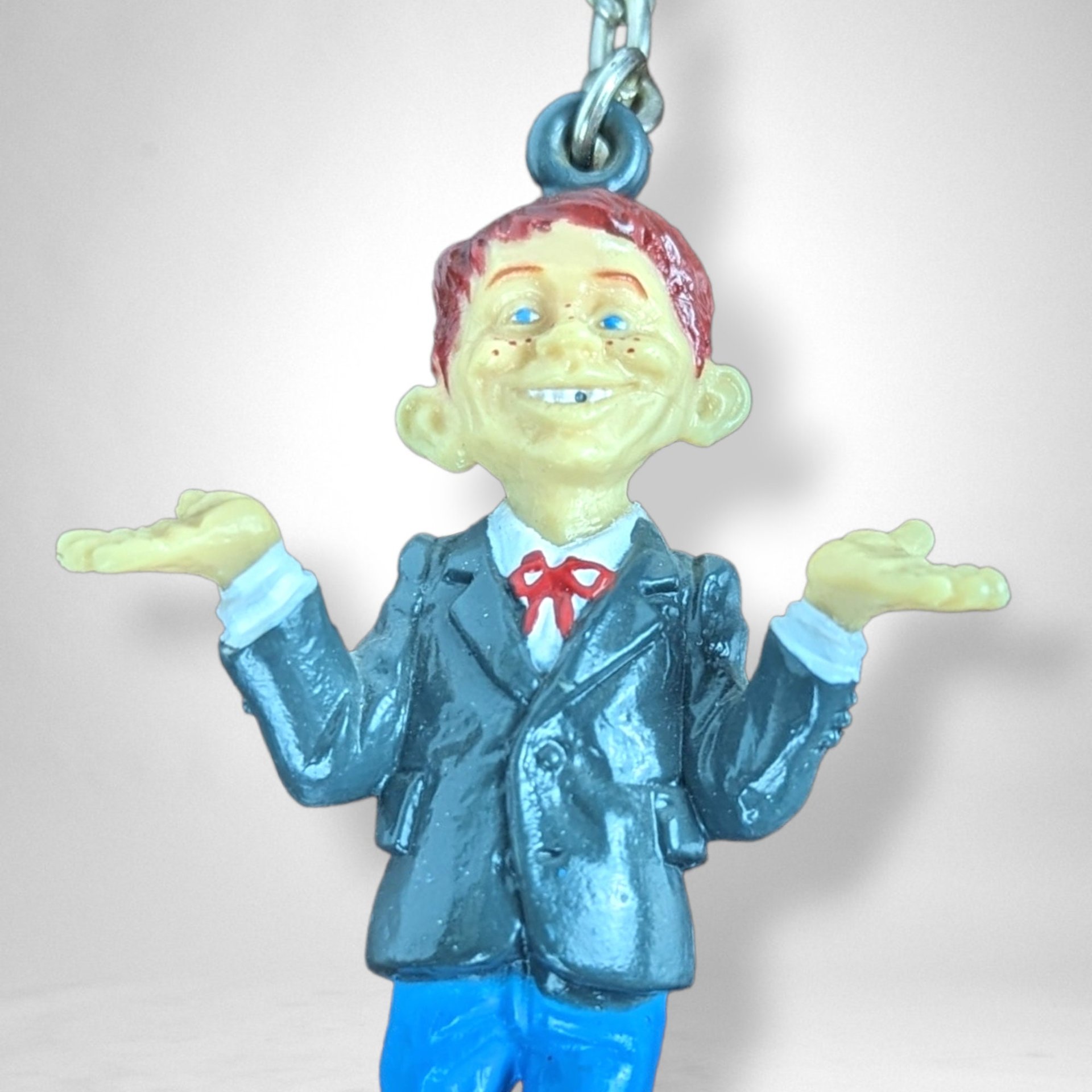 1999 Mad Magazine Alfred E. Neuman Keychain