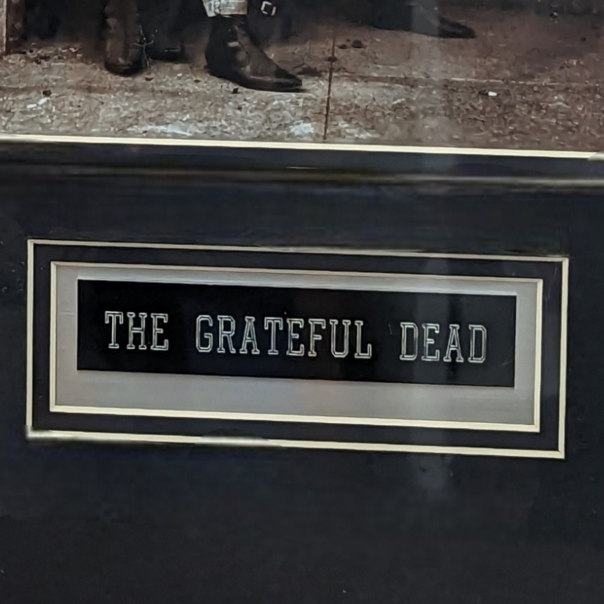 Vintage Grateful Dead Matted Photo