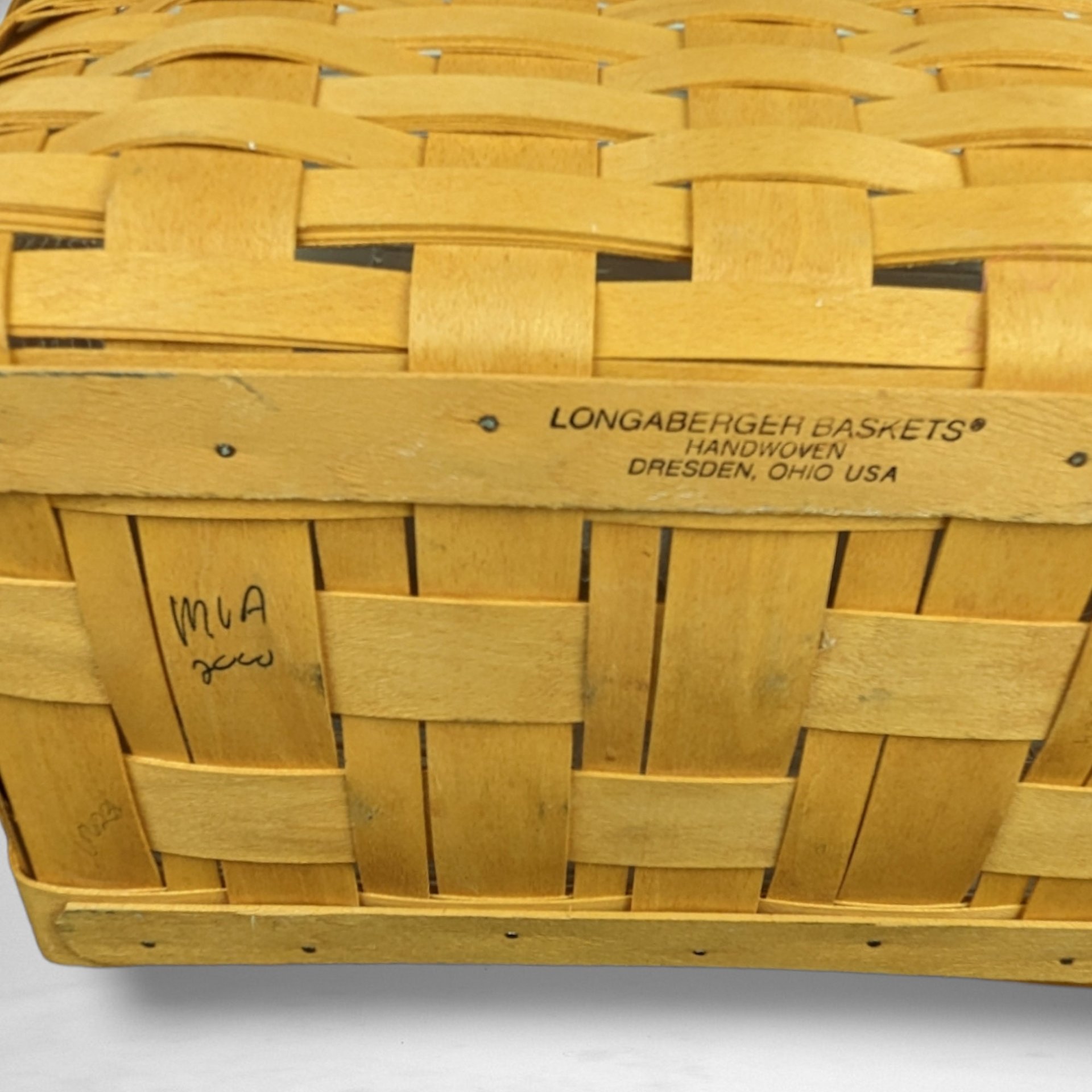 Vintage Longaberger Basket with Handles