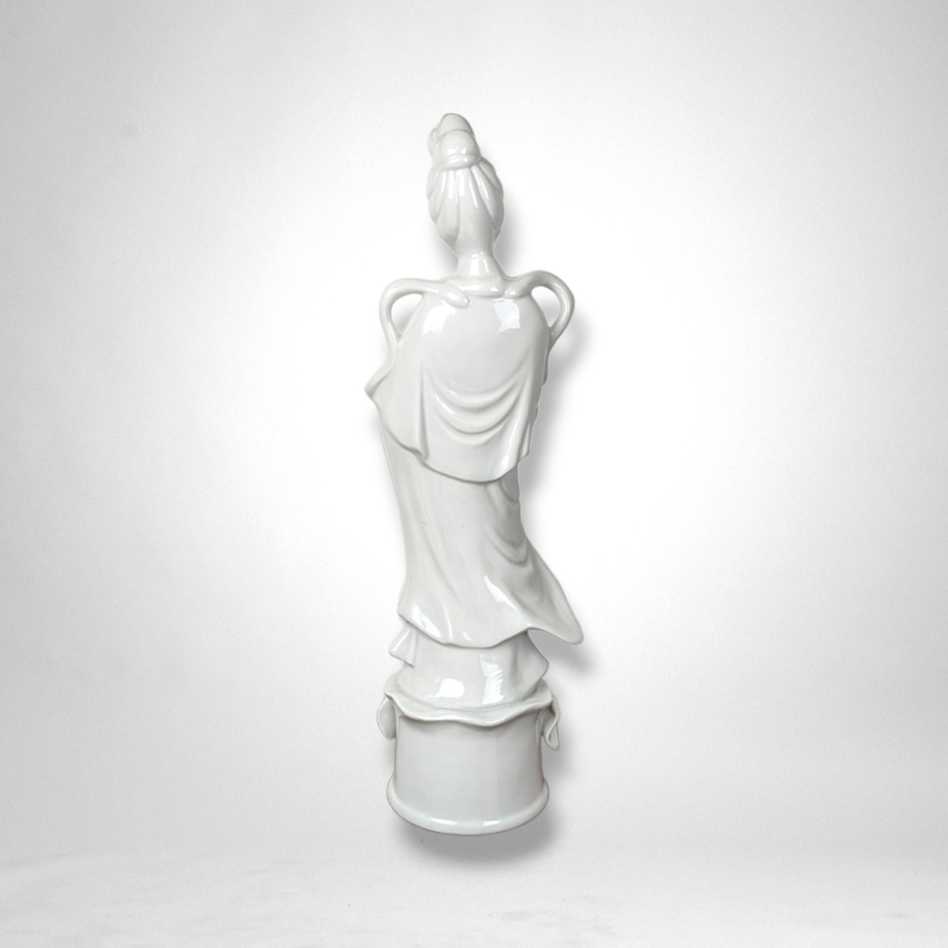 Vintage Porcelain Homco Guanyin Kwan Yin Figurine