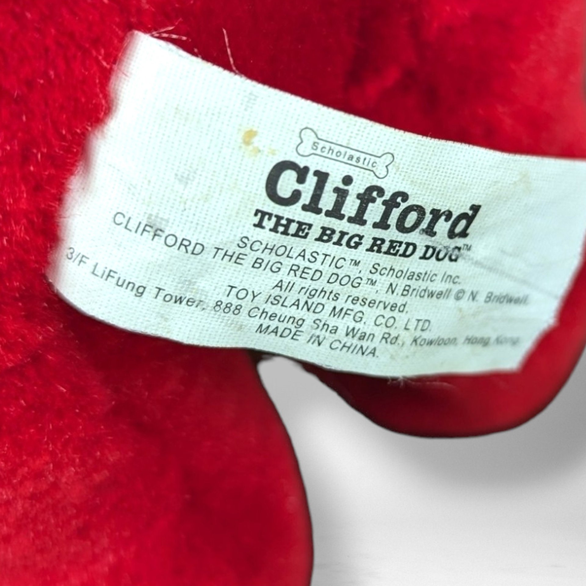 Clifford the Big Red Dog Plush Toy