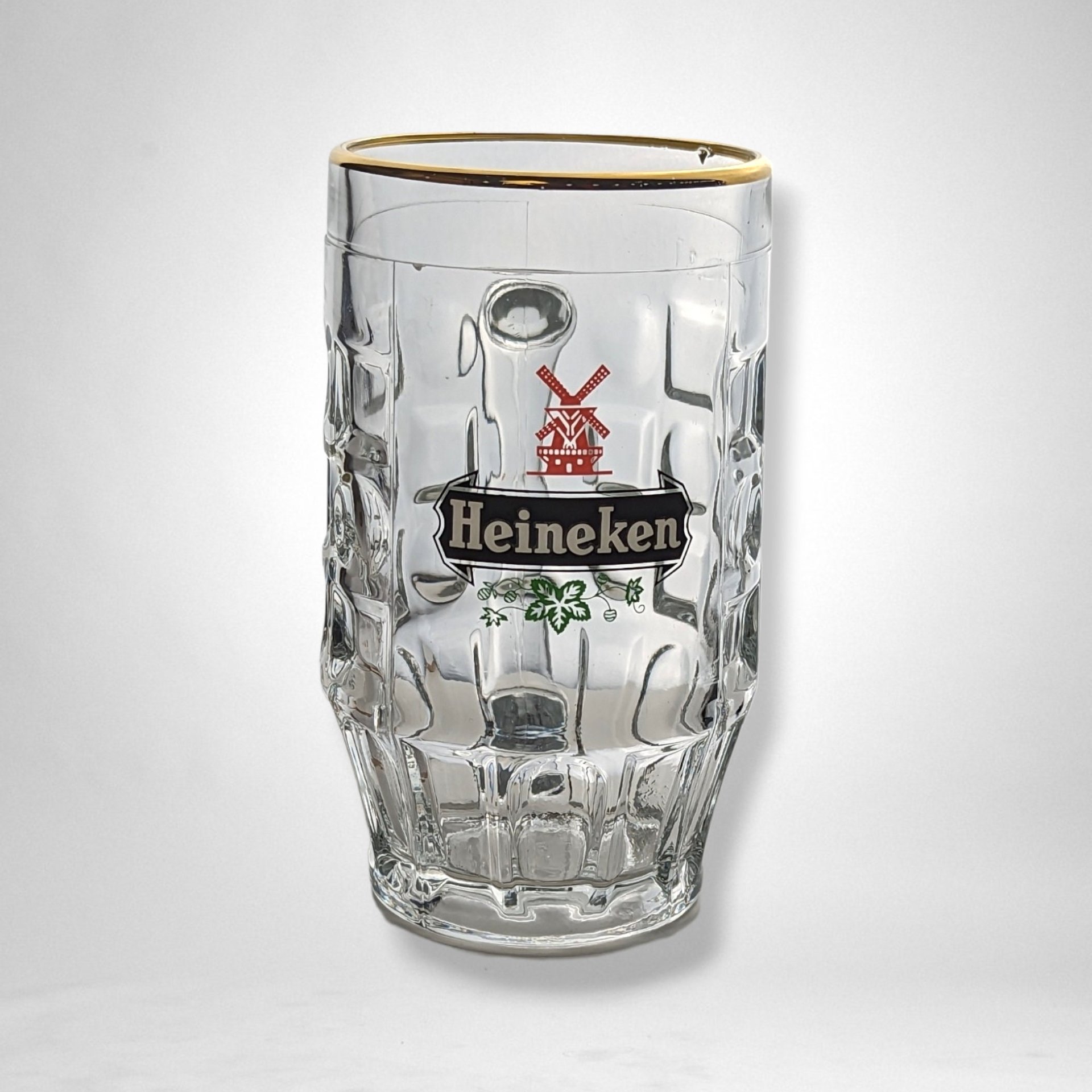 Vintage Heineken Glass Mug - Retro Beer Collectible