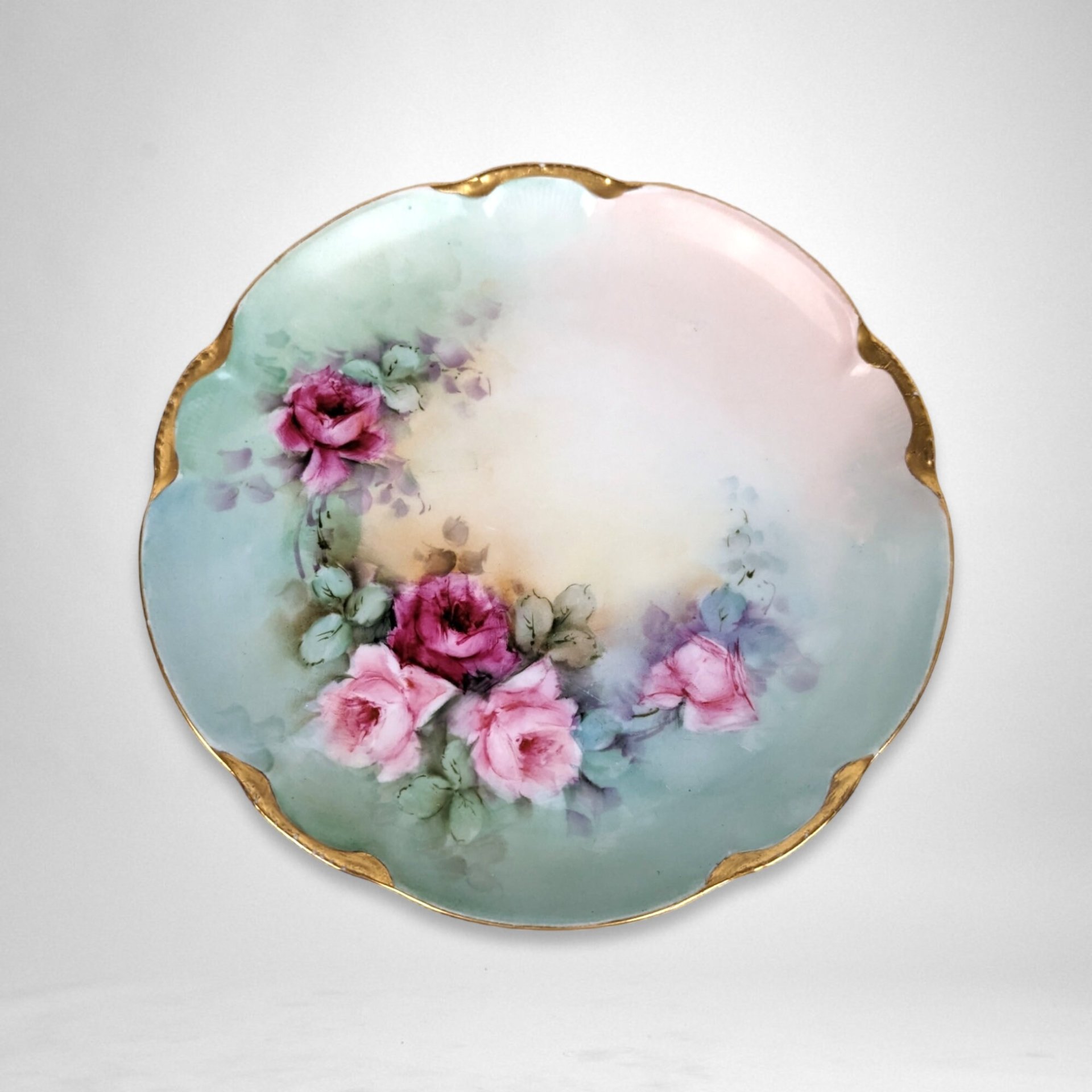 JHR Charlotte Bavaria Favorite Floral Plate – Vintage Elegance