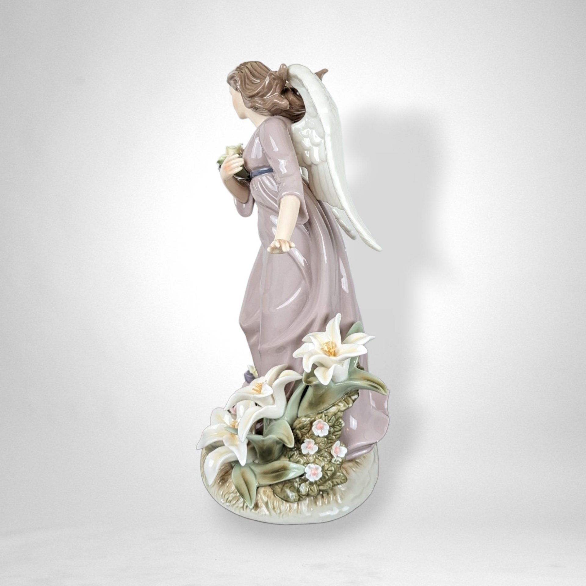 Grandeur Noel 12 1/2" Porcelain Angel