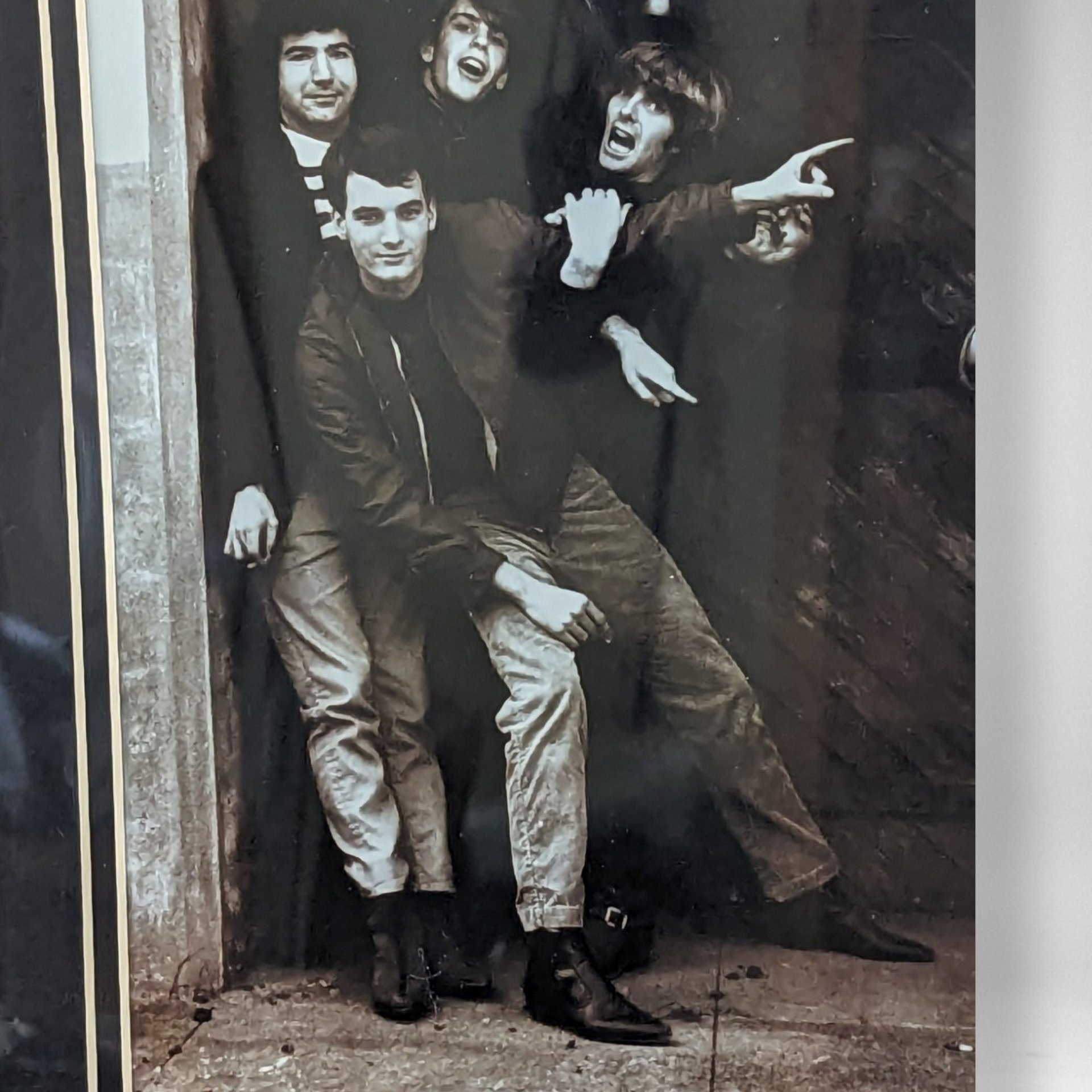 Vintage Grateful Dead Matted Photo