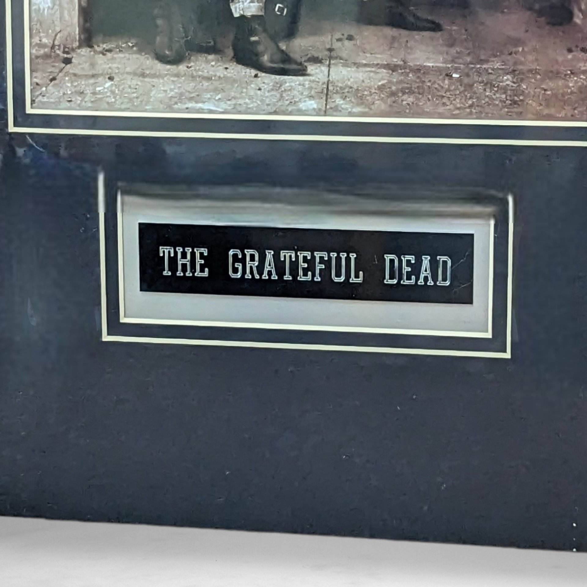 Vintage Grateful Dead Matted Photo