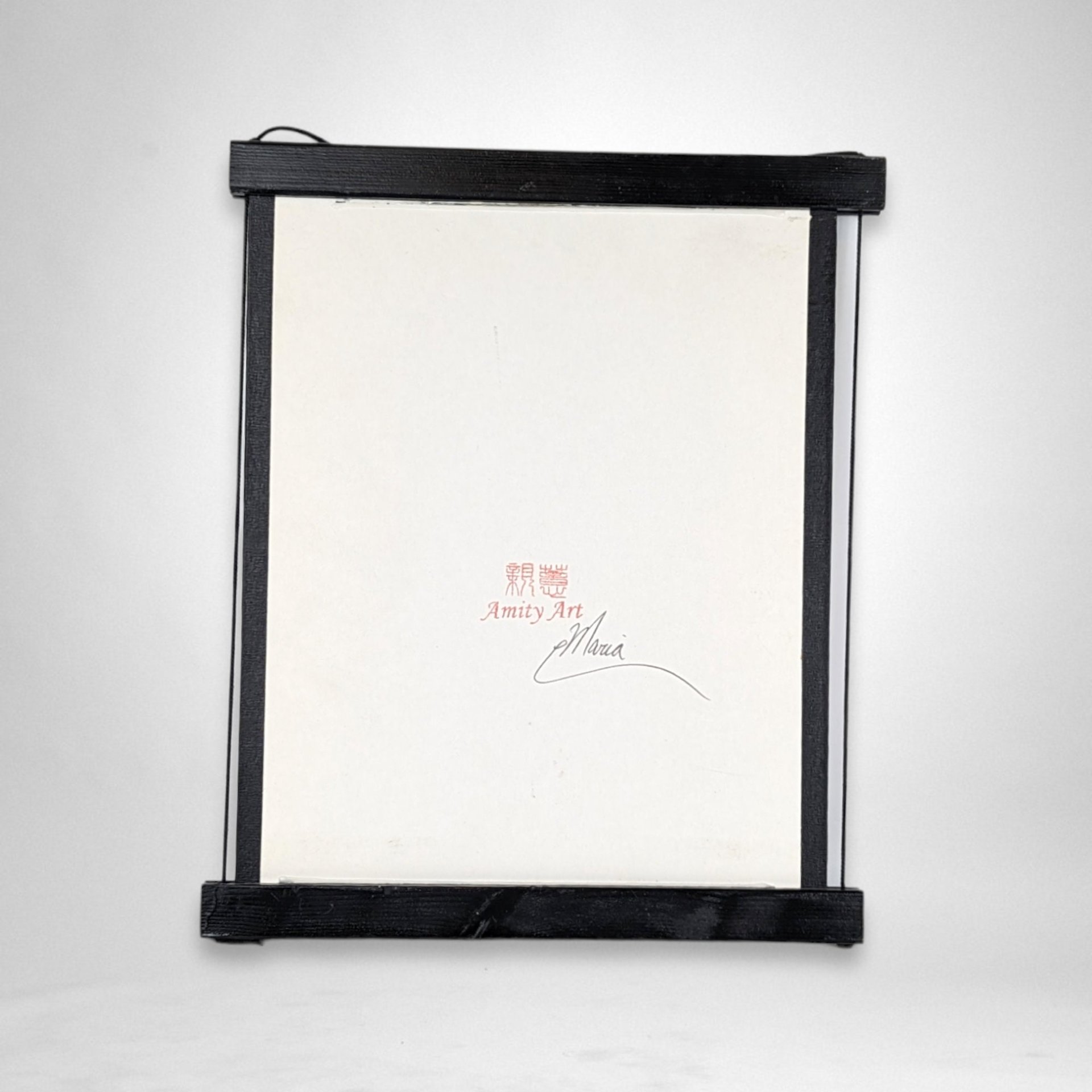 Signed Amity Art Framed Print