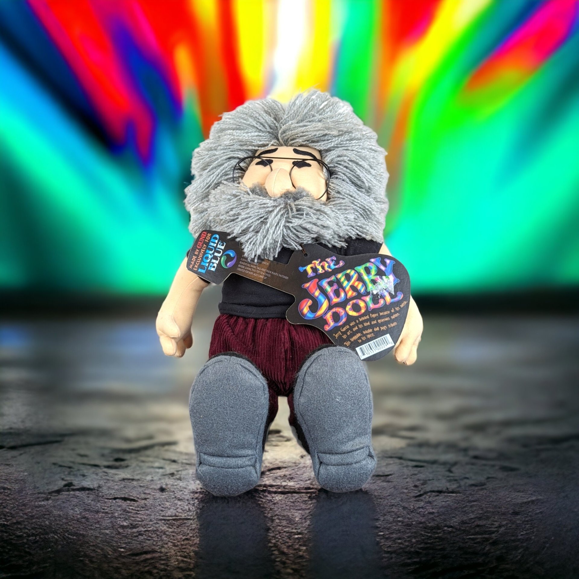 1998 Liquid Blue Estate of Jerry Garcia Plush