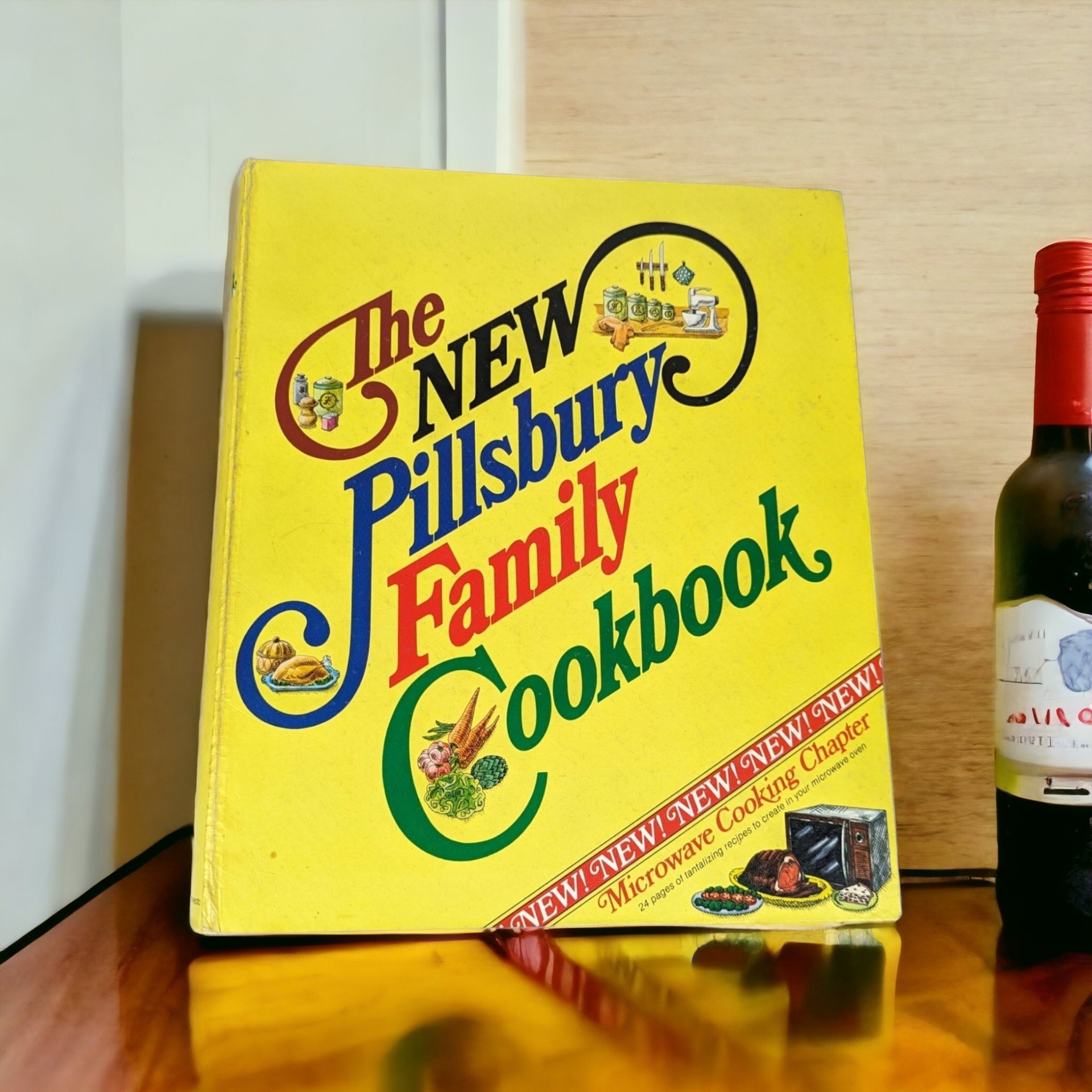 1975 The New Pillsbury Family Cookbook - Culinary Classic from the Past